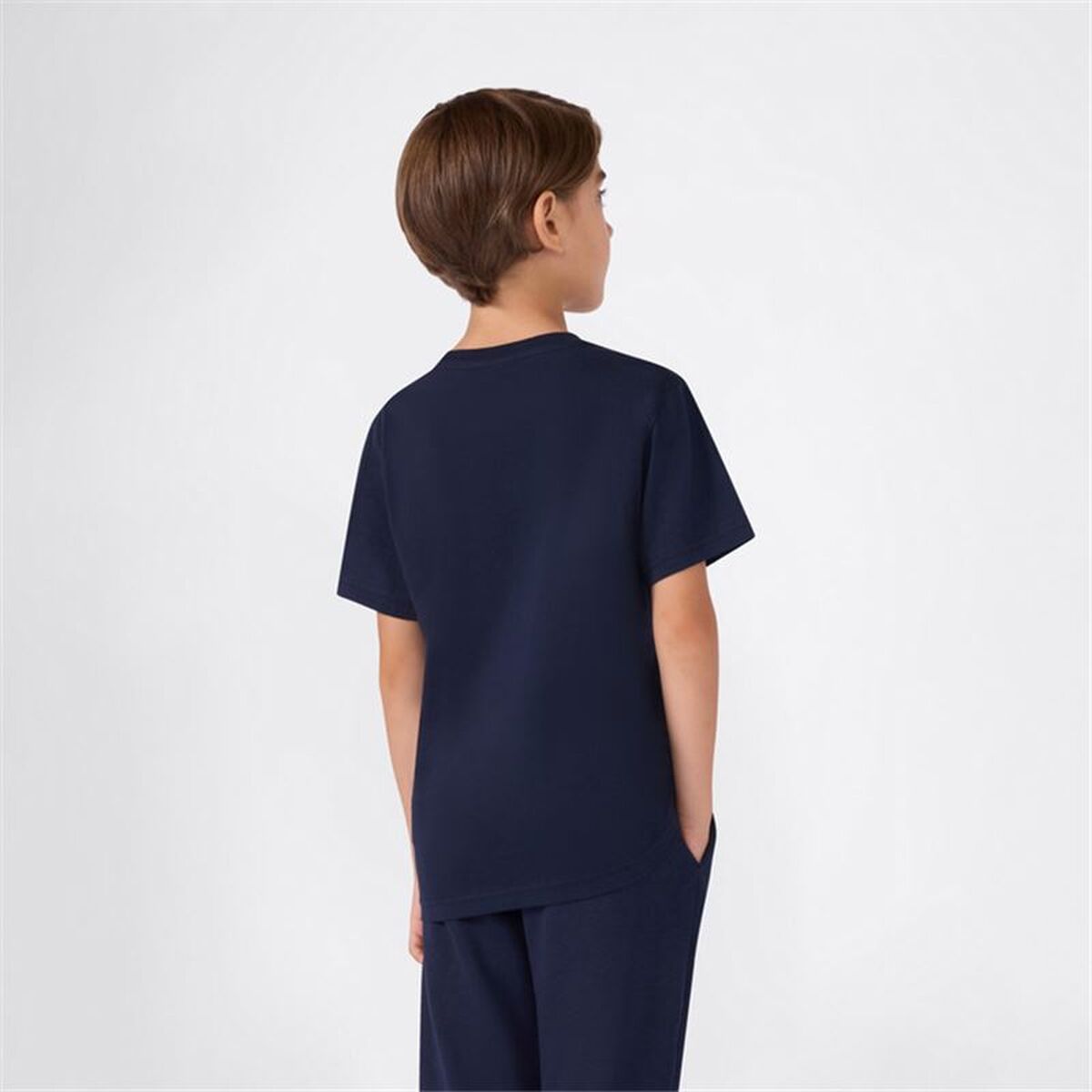 Child’s Short Sleeve T-Shirt Champion Graphic Shop Navy Blue
