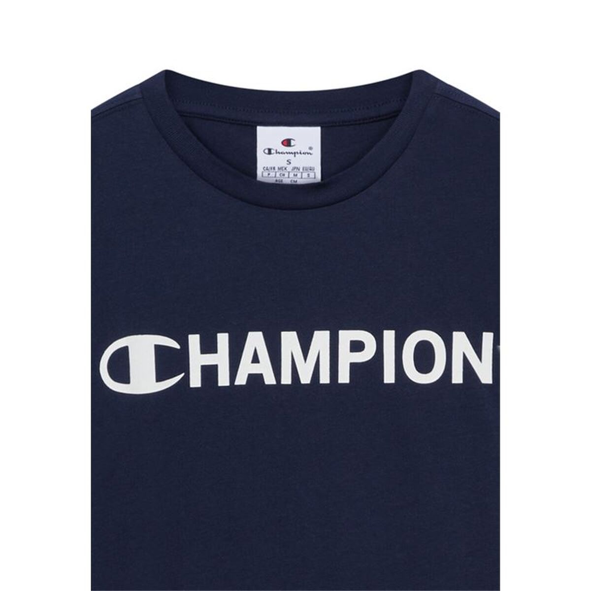Child’s Short Sleeve T-Shirt Champion Graphic Shop Navy Blue