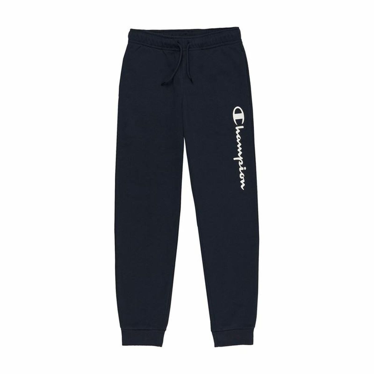 Children’s Tracksuit Bottoms Champion Rib Cuff Black Navy Blue Children’s Tracksuit Bottoms Champion Rib Cuff Black Navy Blue