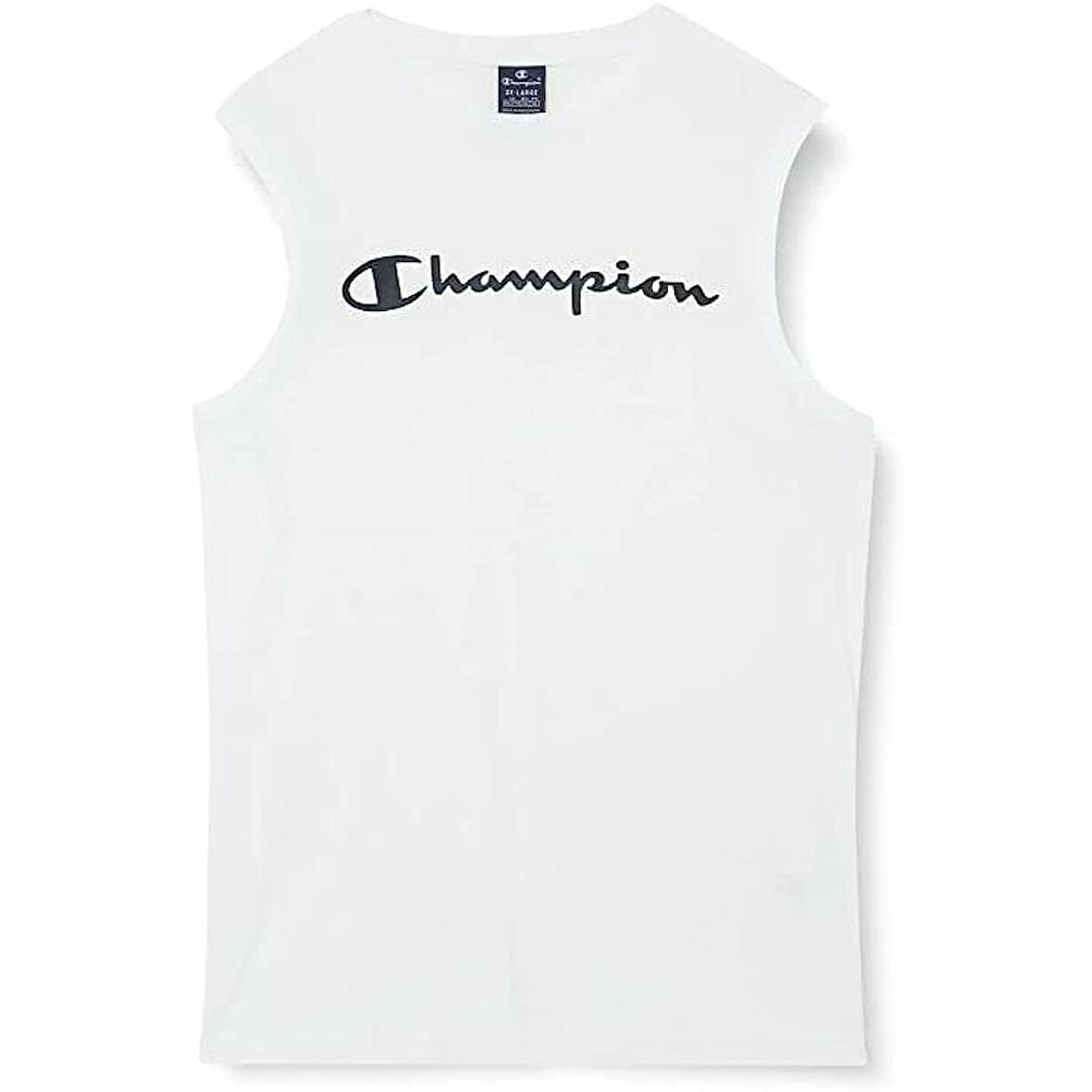 Men’s Sleeveless T-shirt Champion Crewneck Grey