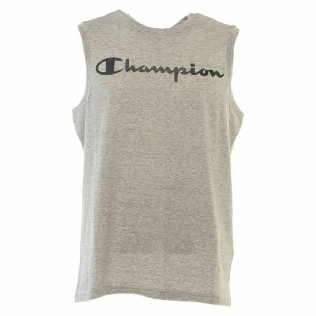 Men’s Sleeveless T-shirt Champion Crewneck Grey