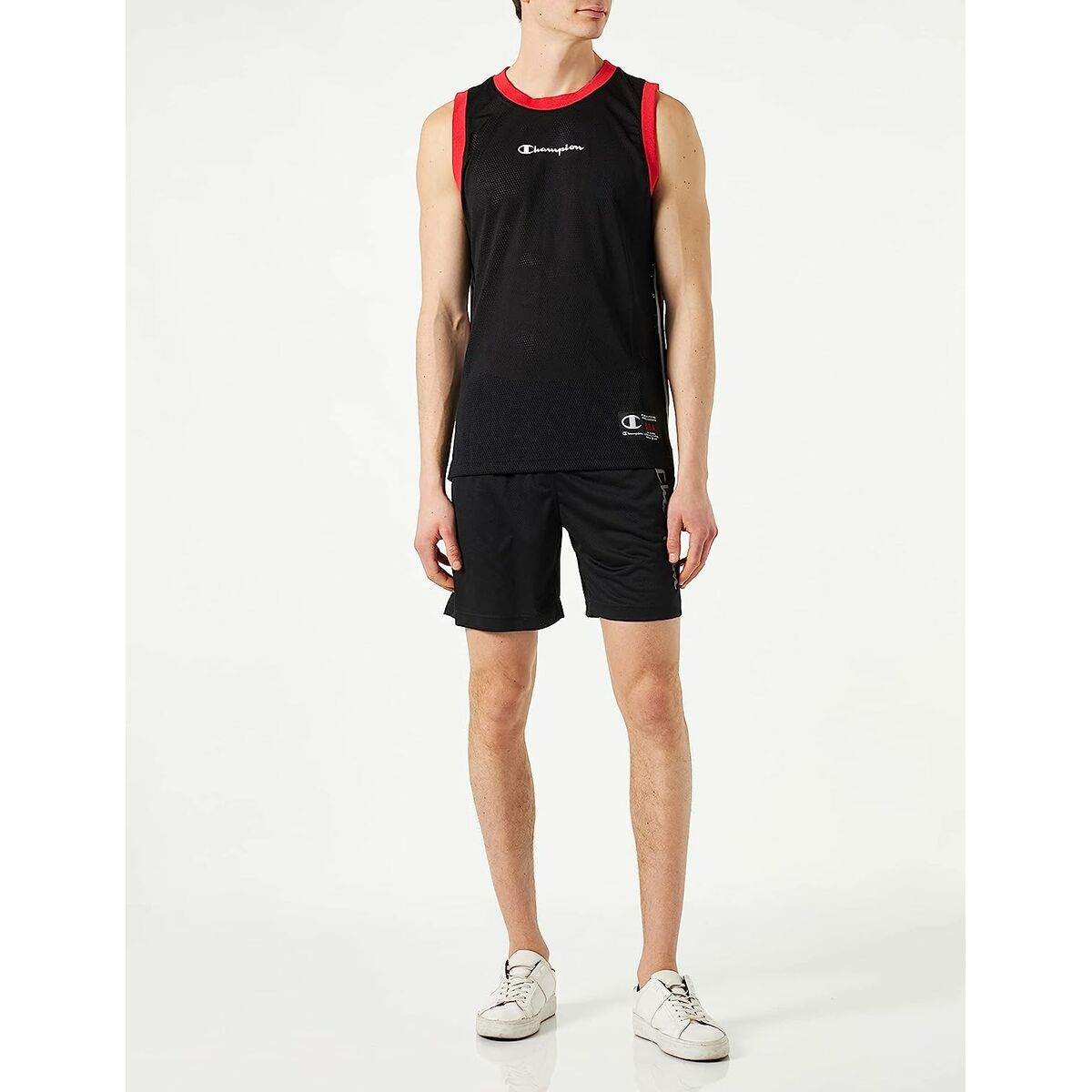 Men’s Sleeveless T-shirt Champion Tank Top Black