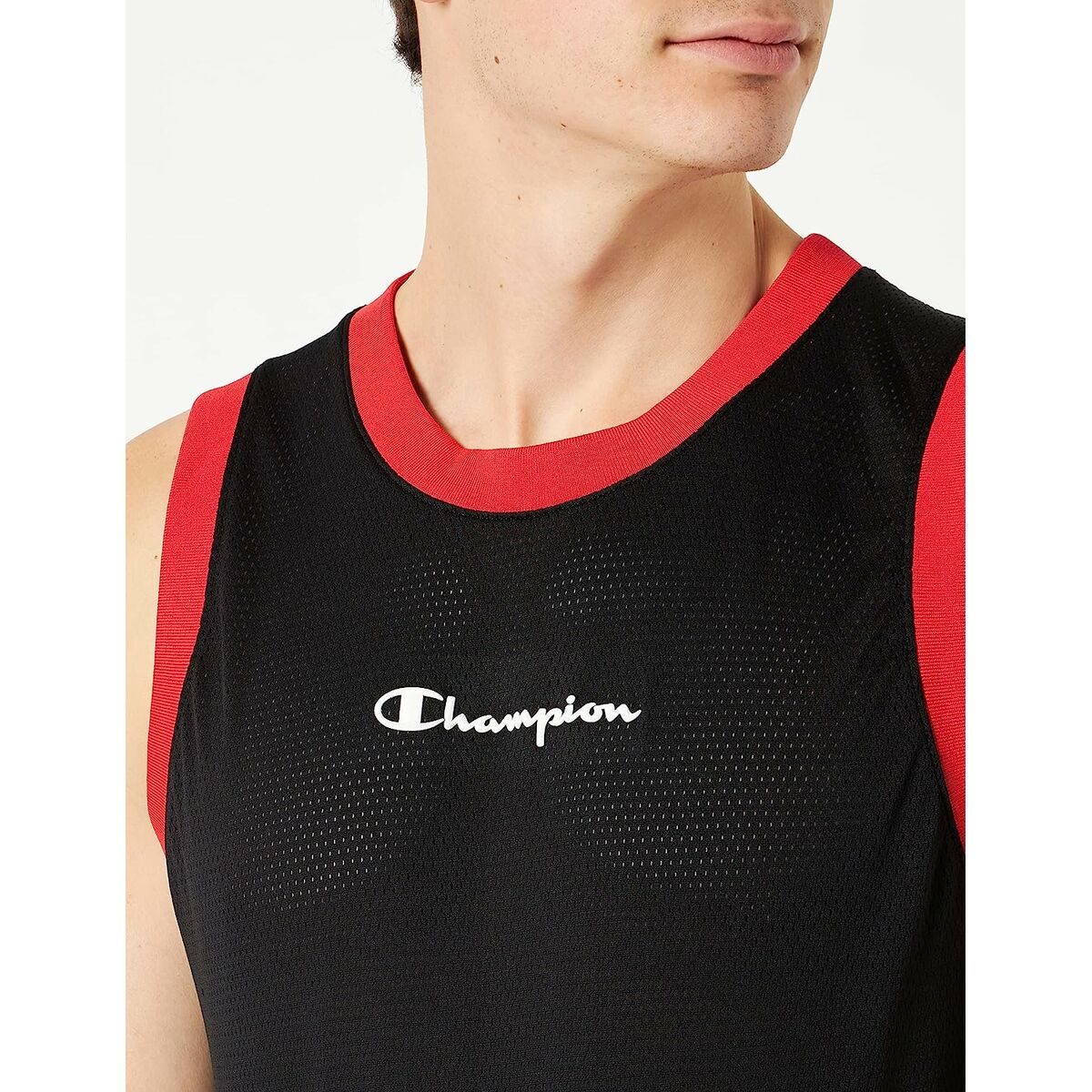 Men’s Sleeveless T-shirt Champion Tank Top Black
