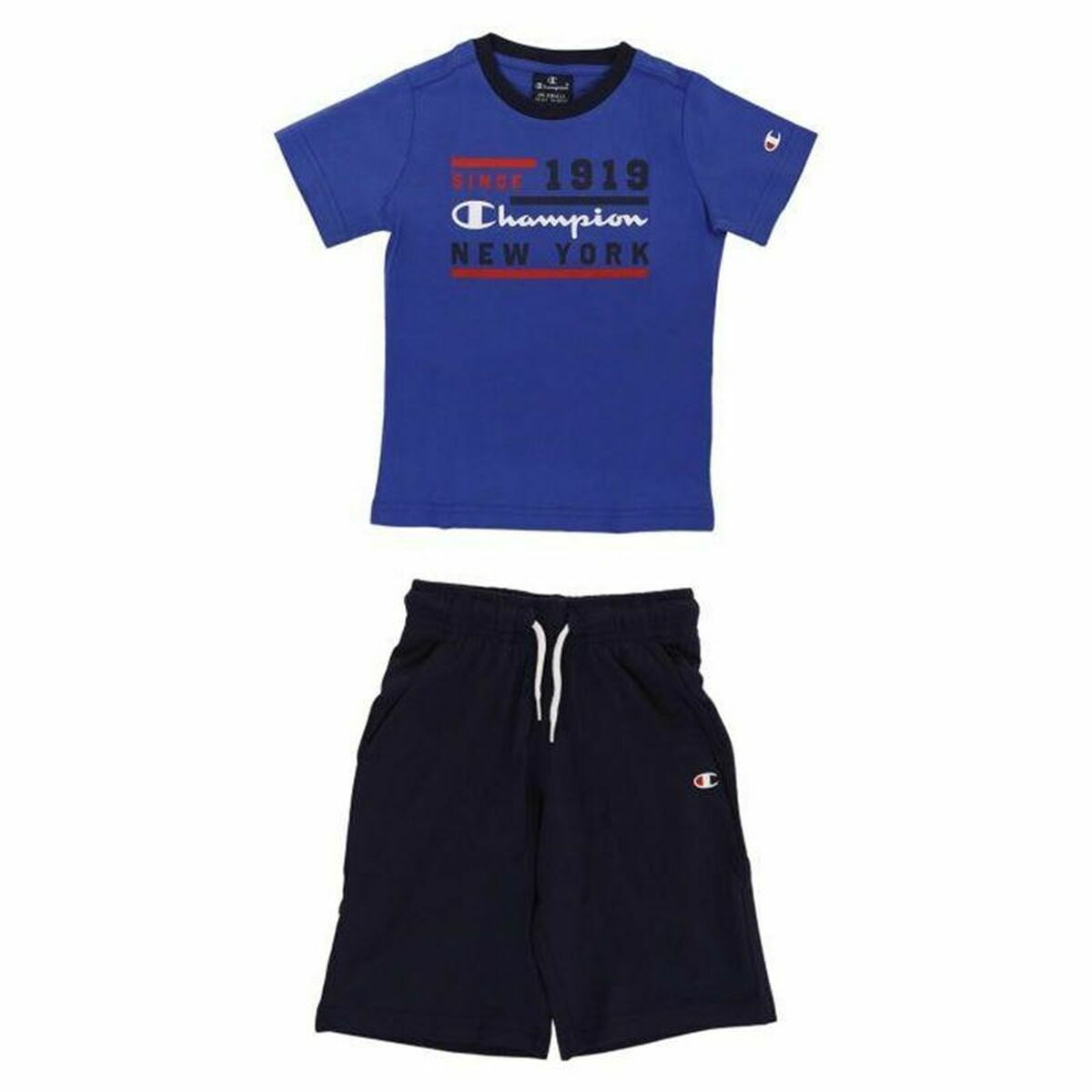 Children’s Sports Outfit Champion Blue 2 Pieces Children’s Sports Outfit Champion Blue 2 Pieces