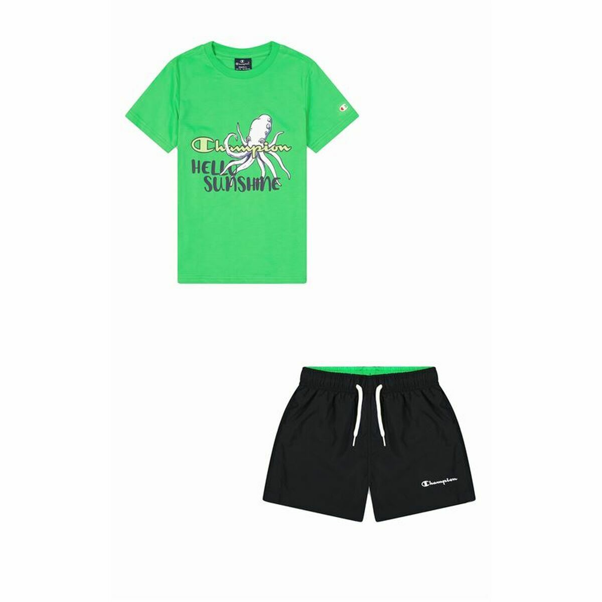 Children’s Sports Outfit Champion Green 2 Pieces