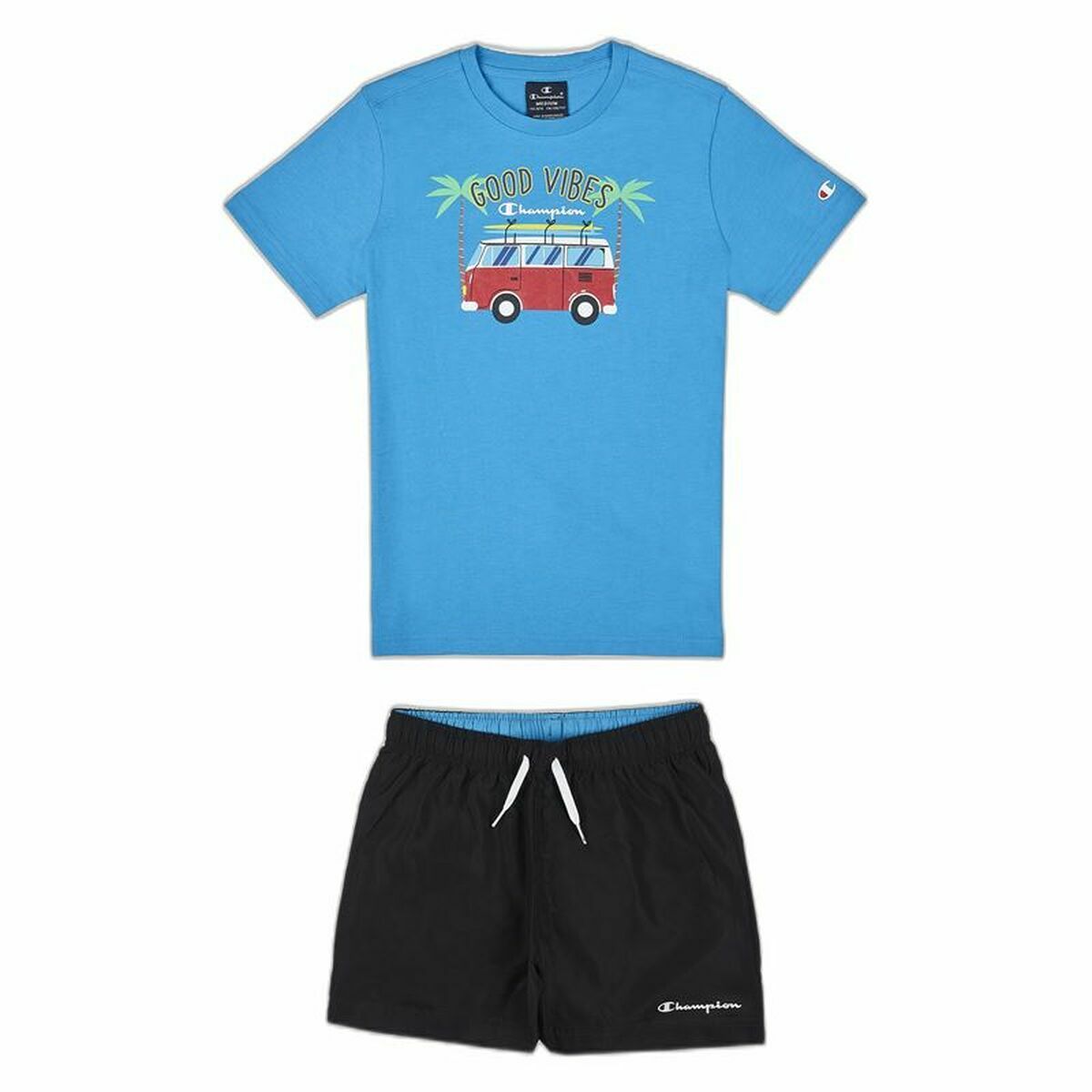 Children’s Sports Outfit Champion Blue 2 Pieces Aquamarine