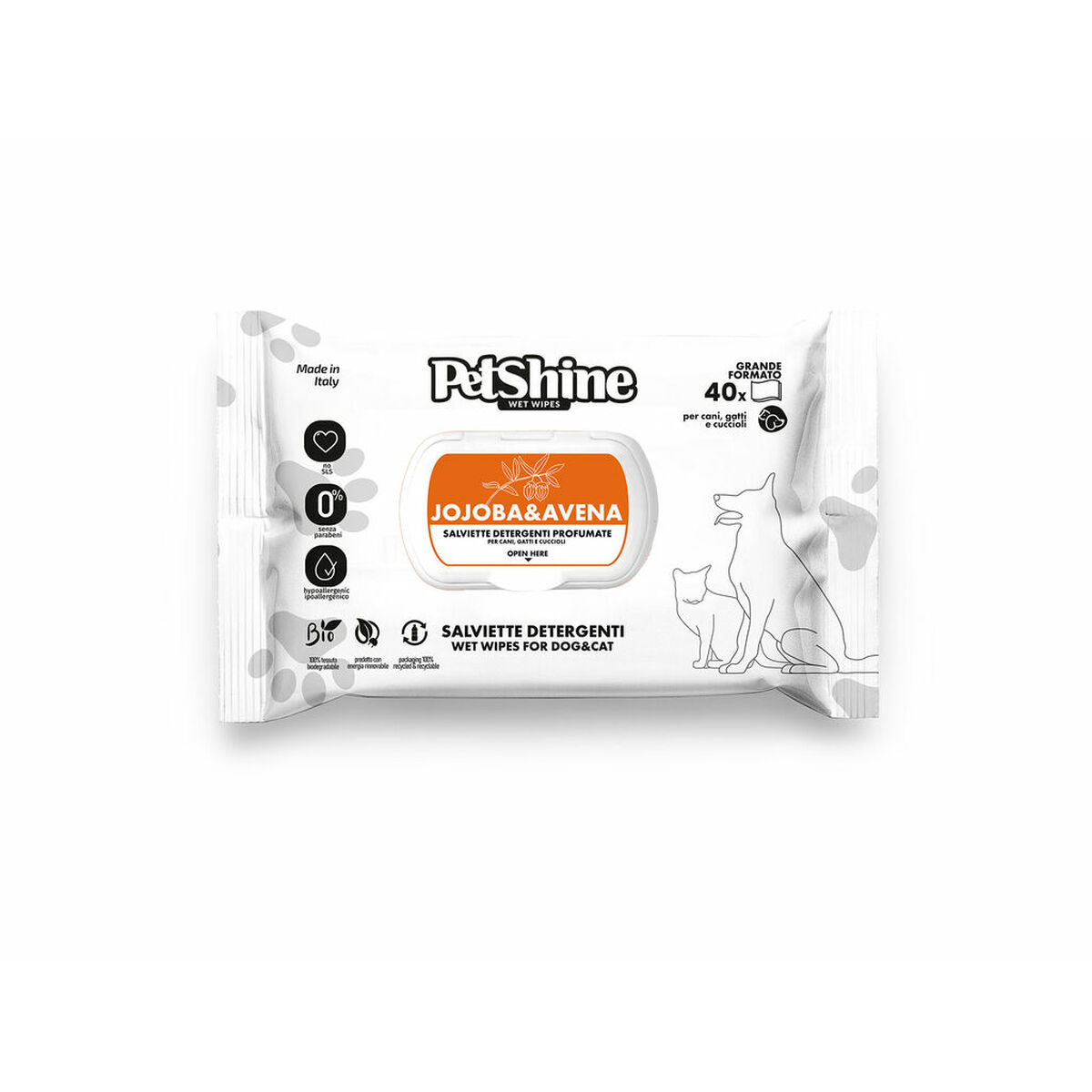 Wet Wipes for Pets Trixie 40 Units Wet Wipes for Pets Trixie 40 Units