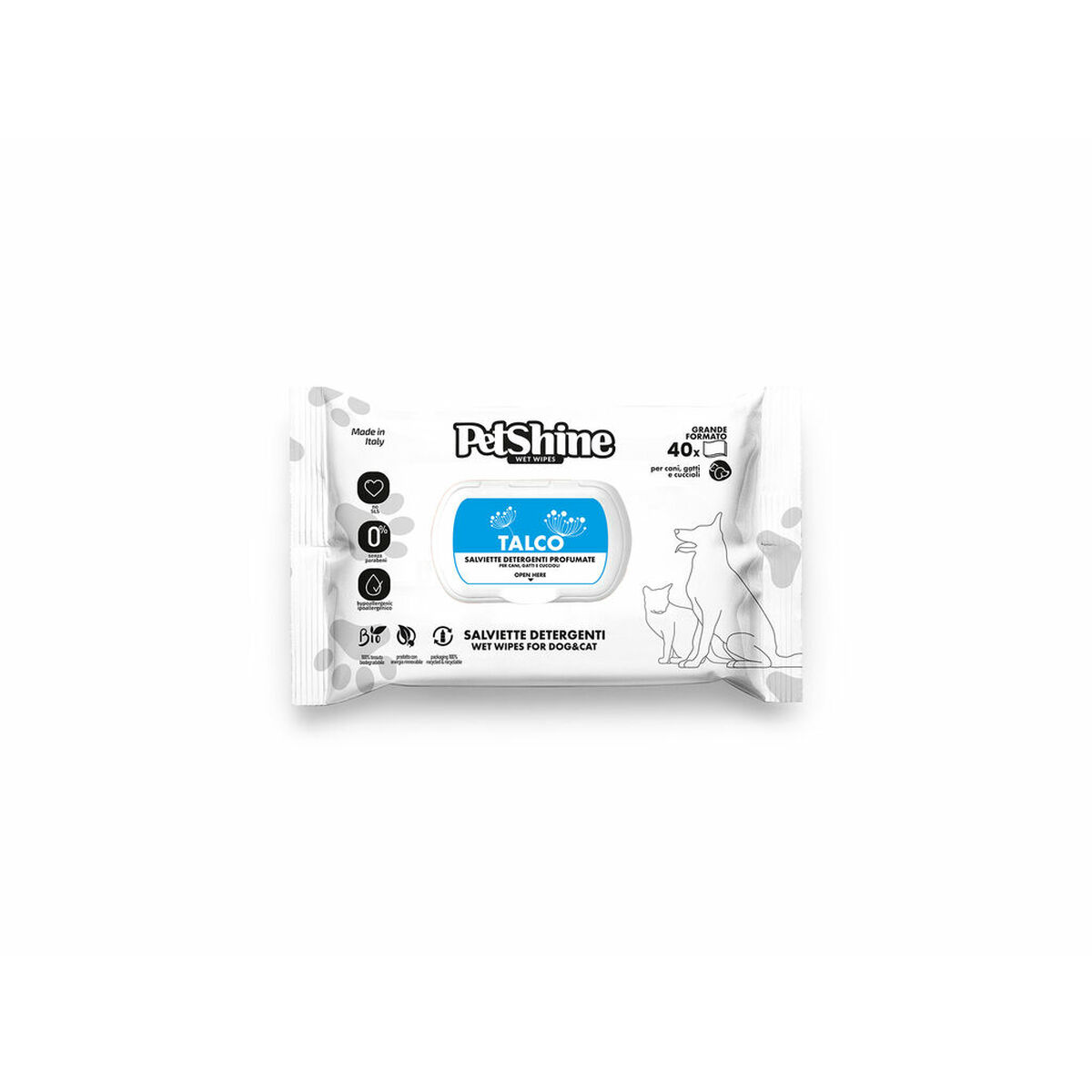 Wet Wipes for Pets Porrini Wet Wipes for Pets Porrini