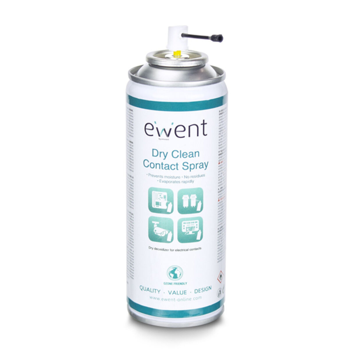 Spray Dry Clean Ewent EW5614 200 ml Spray Dry Clean Ewent EW5614 200 ml