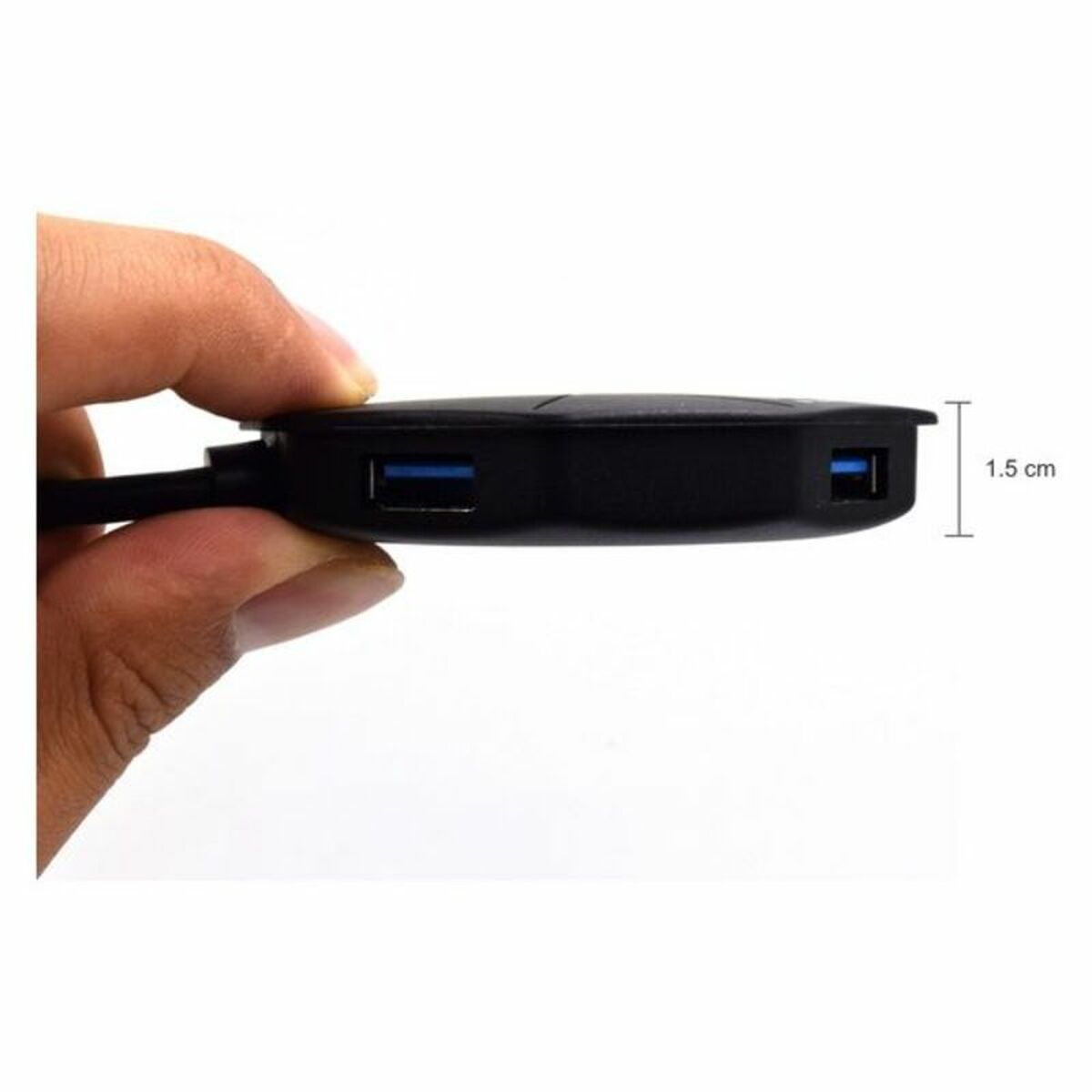 4-Port USB Hub Ewent EW1138 Black