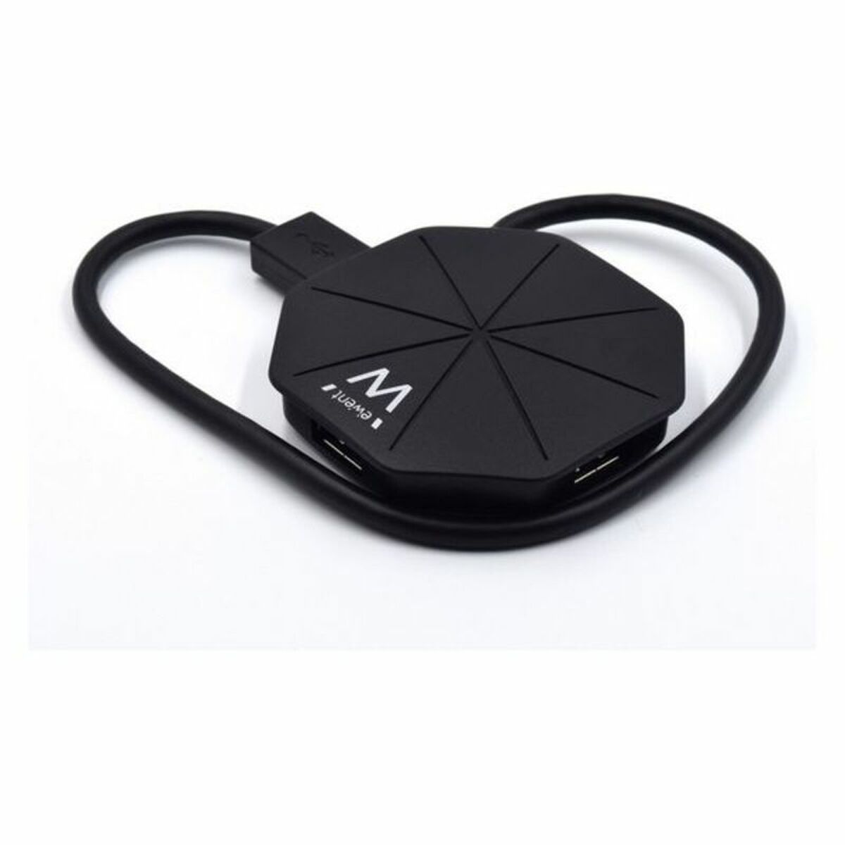 4-Port USB Hub Ewent EW1138 Black