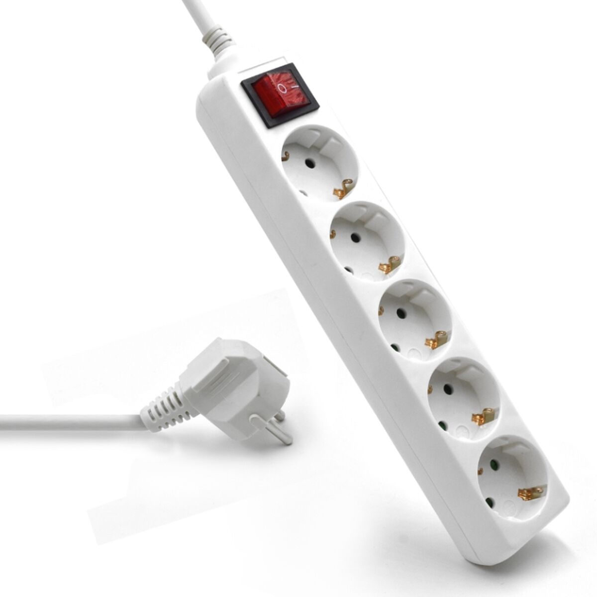 Power Socket – 5 sockets with Switch Ewent EW3916 (1,5 m)