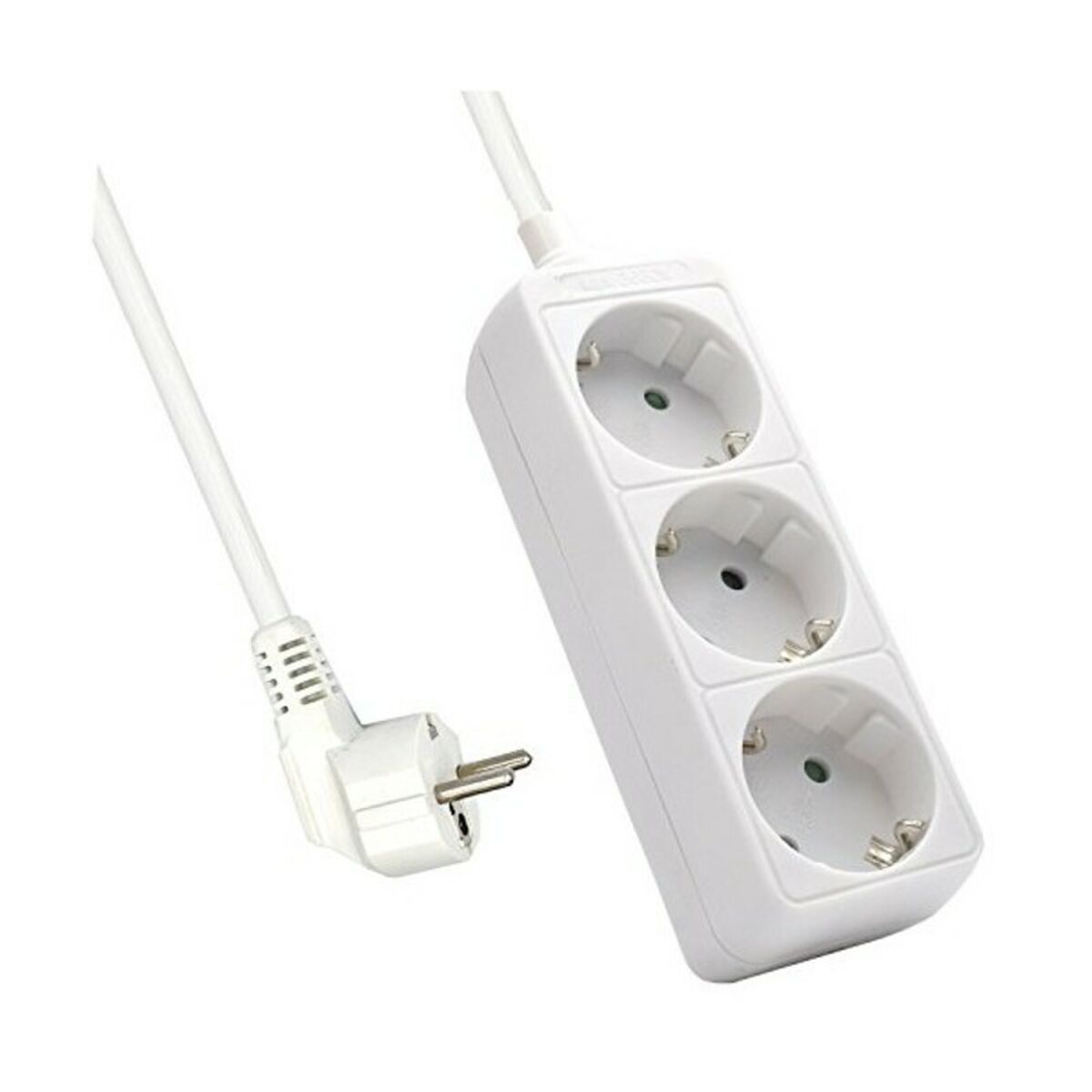 3-socket plugboard without power switch Ewent EW395 3680W 3-socket plugboard without power switch Ewent EW395 3680W