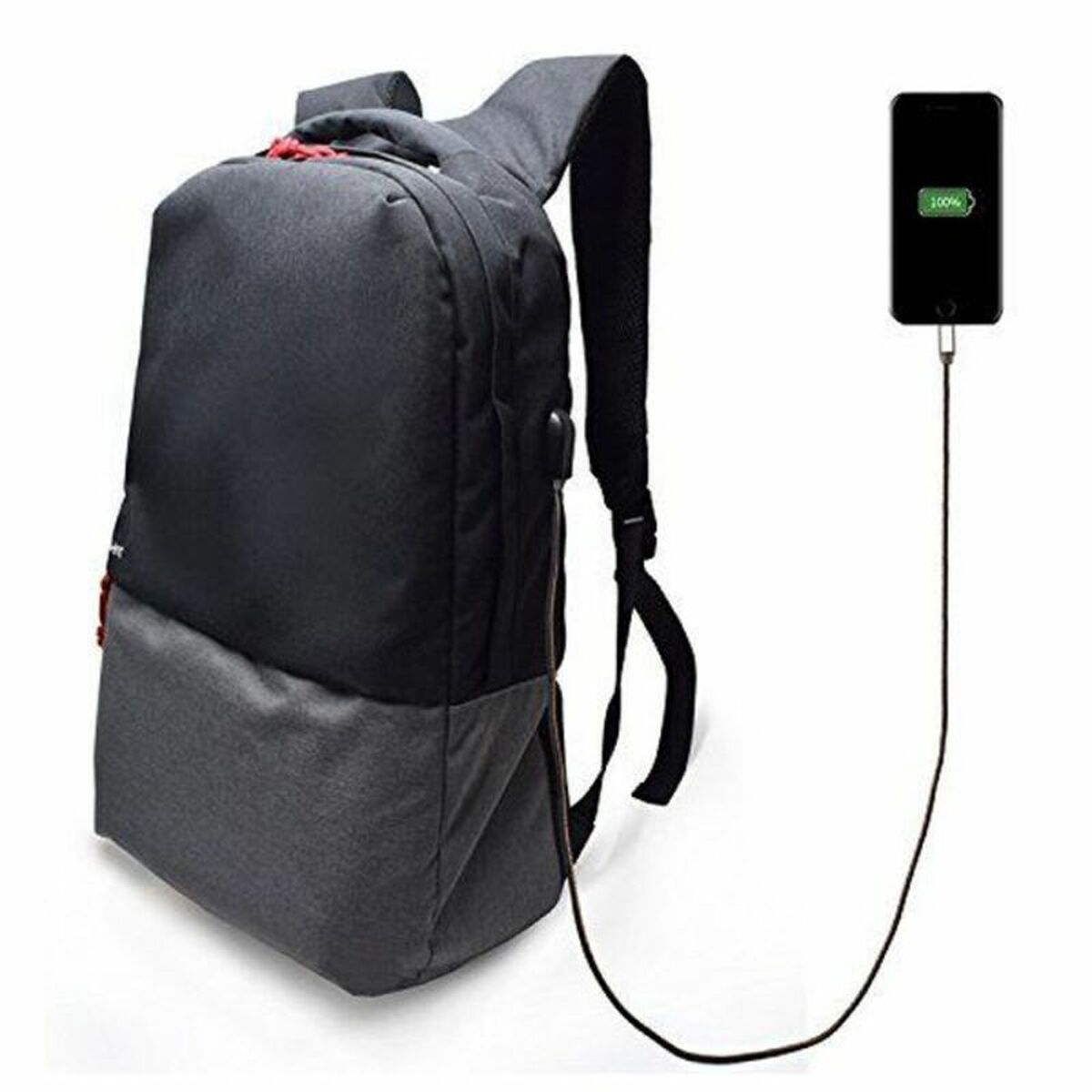 Laptop and Tablet Backpack Ewent EW2529 Black Grey 17″ 17,3″