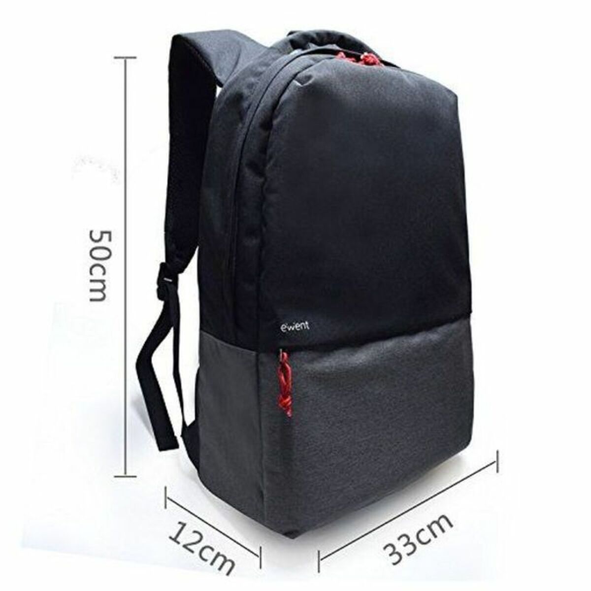 Laptop and Tablet Backpack Ewent EW2529 Black Grey 17″ 17,3″