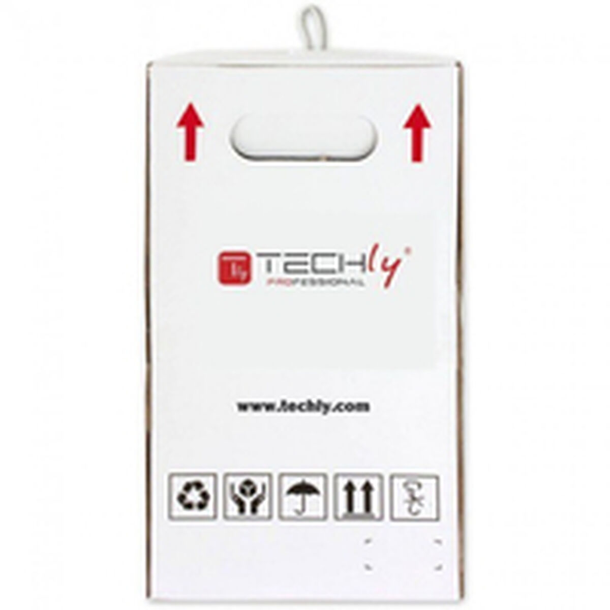 UTP Category 6 Rigid Network Cable Techly ITP6-CCA-305-BL Blue 305 m