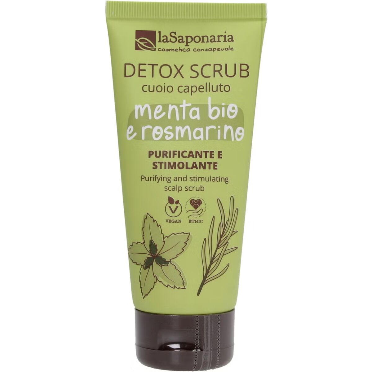 Purifying Scrub La Saponaria Detox – Menta e Rosmarino 100 ml