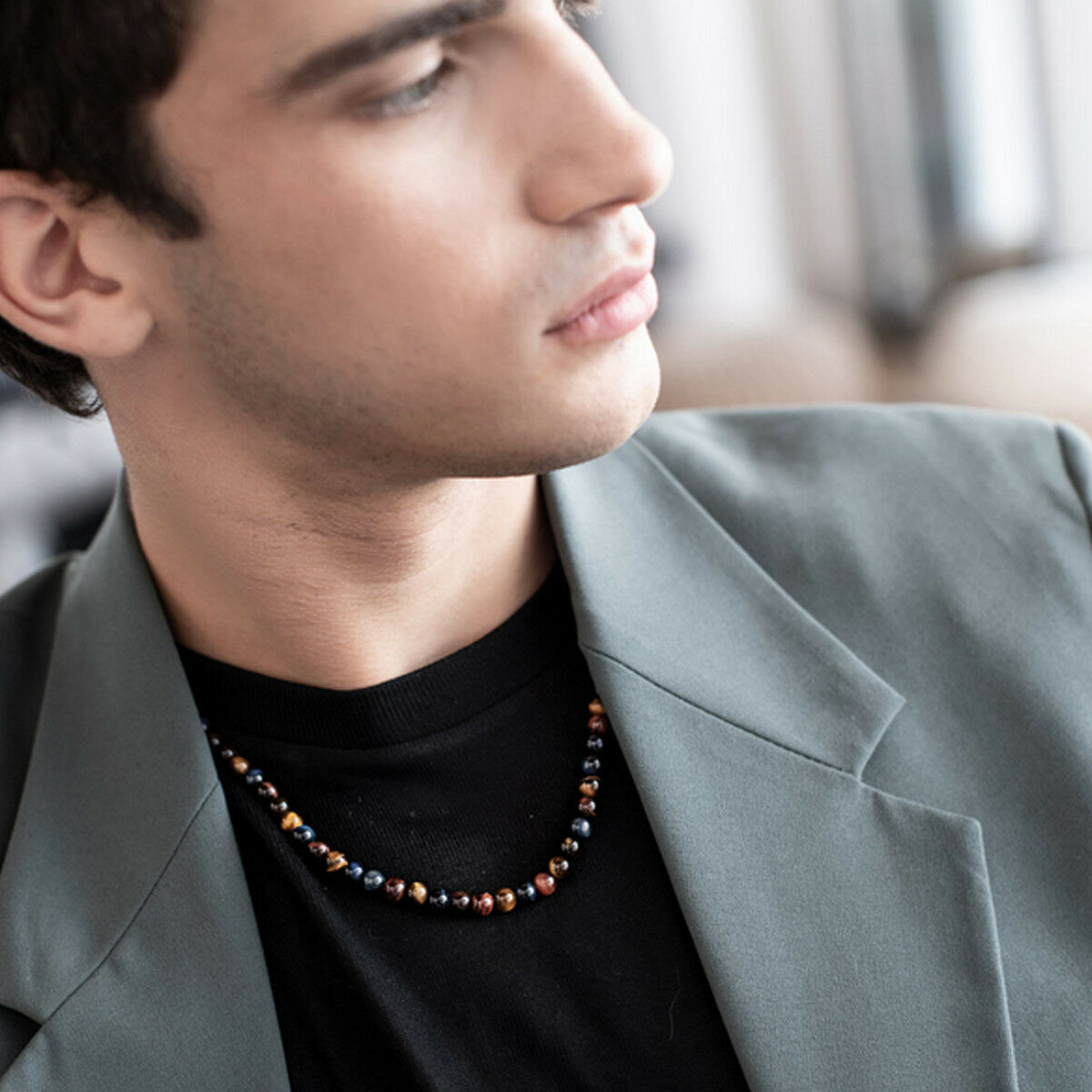 Men’s Necklace Albert M. WSOX00476.AZZ