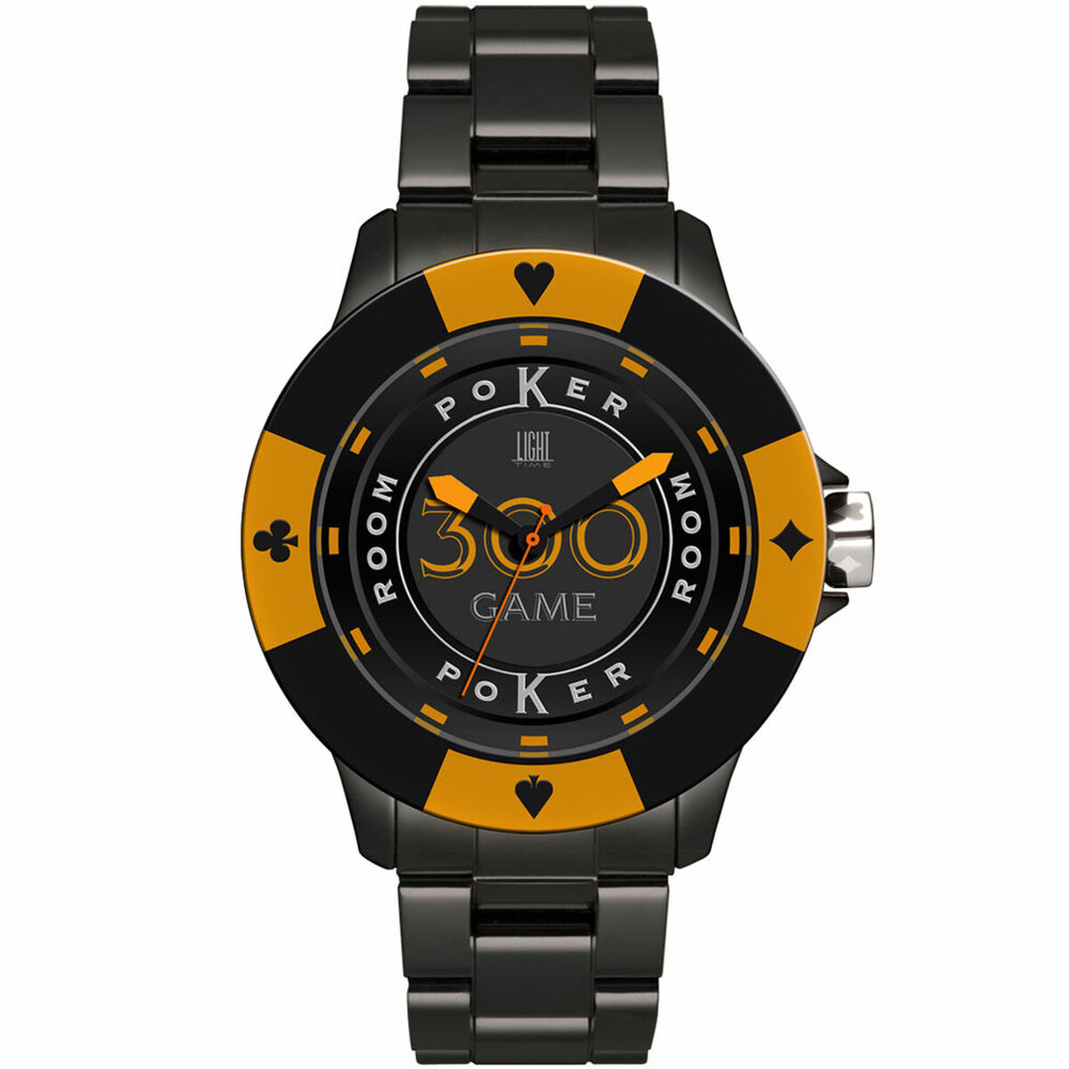 Unisex Watch Light Time POKER ( 41 mm)
