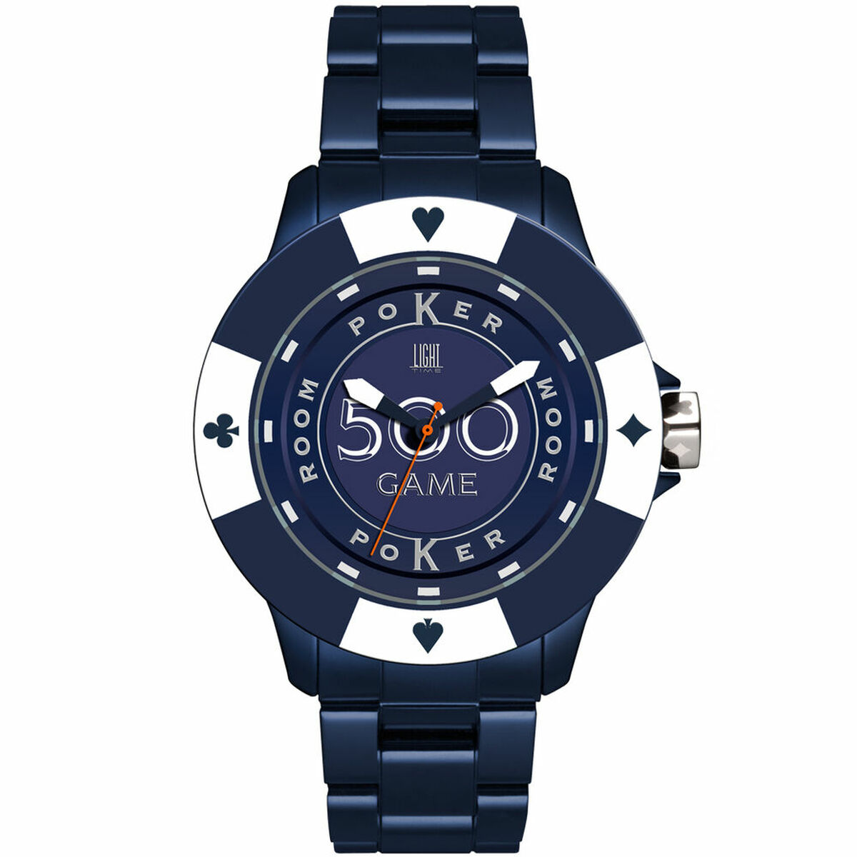 Unisex Watch Light Time POKER ( 41 mm)