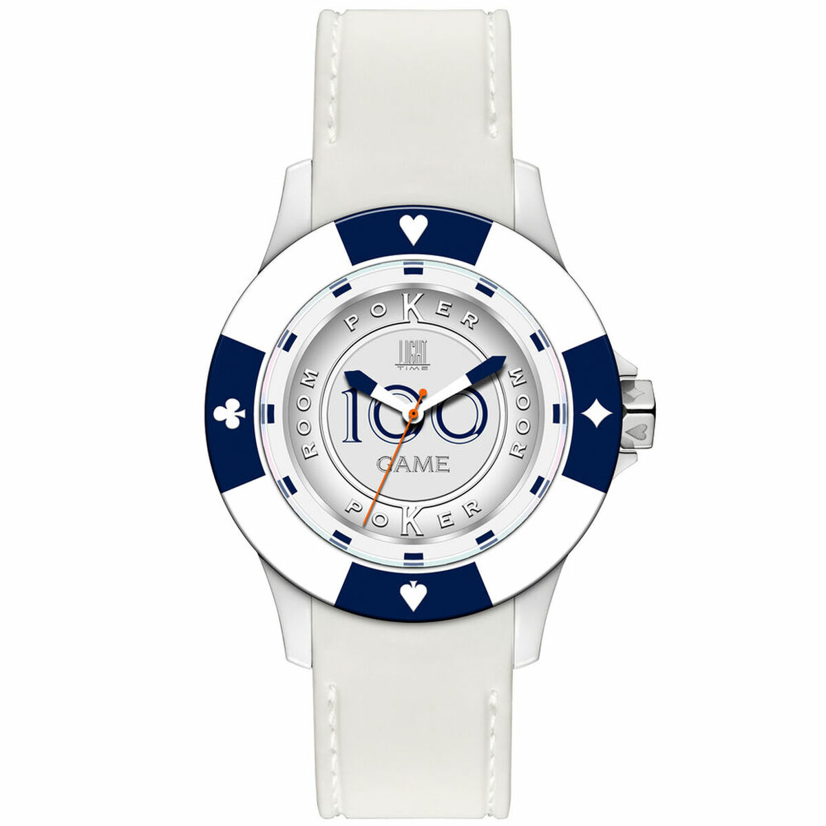 Unisex Watch Light Time POKER ( 41 mm)