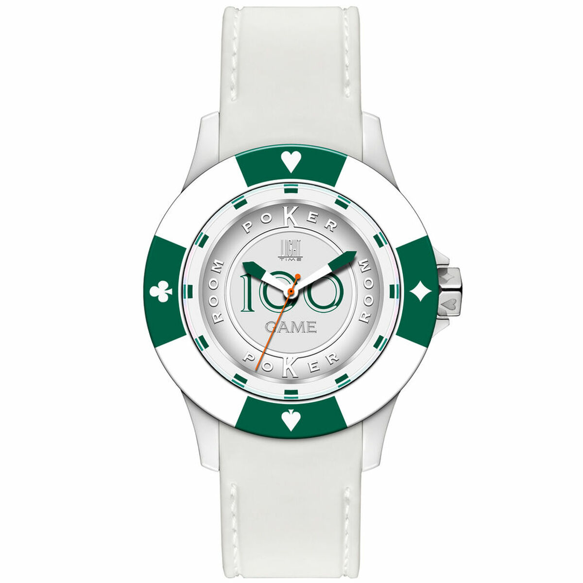 Unisex Watch Light Time POKER ( 41 mm)