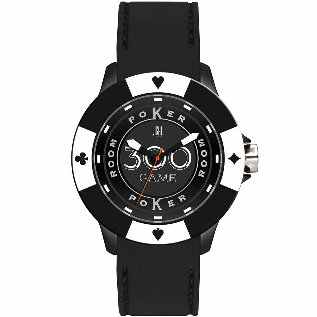 Unisex Watch Light Time POKER ( 41 mm)