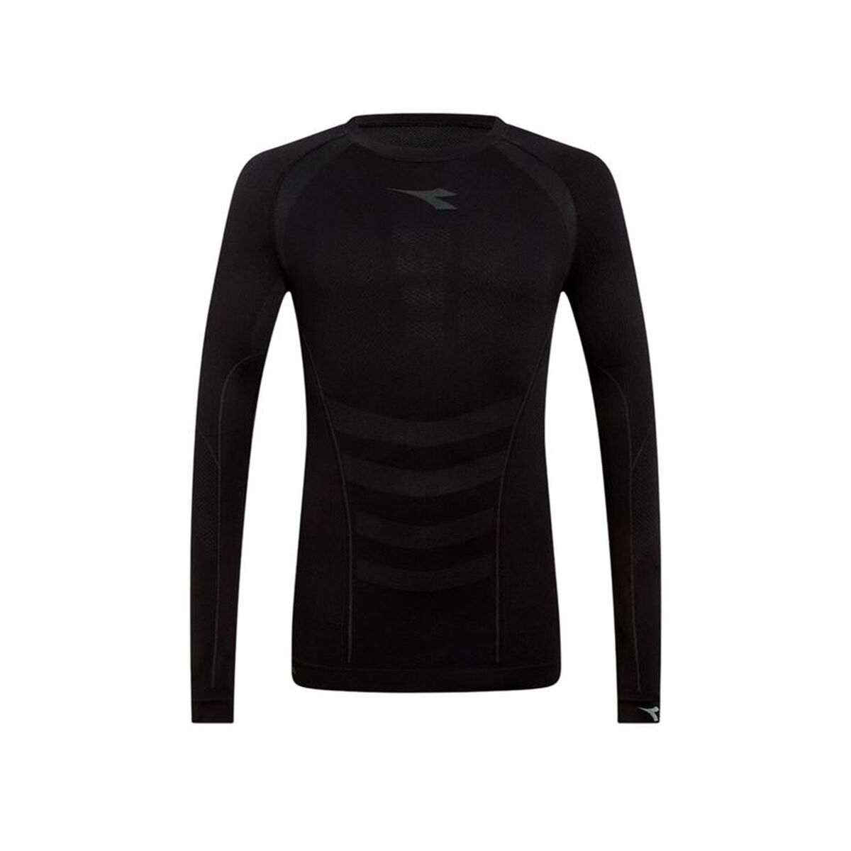 Men’s Long Sleeve T-Shirt Diadora Stratozero Black Men’s Long Sleeve T-Shirt Diadora Stratozero Black