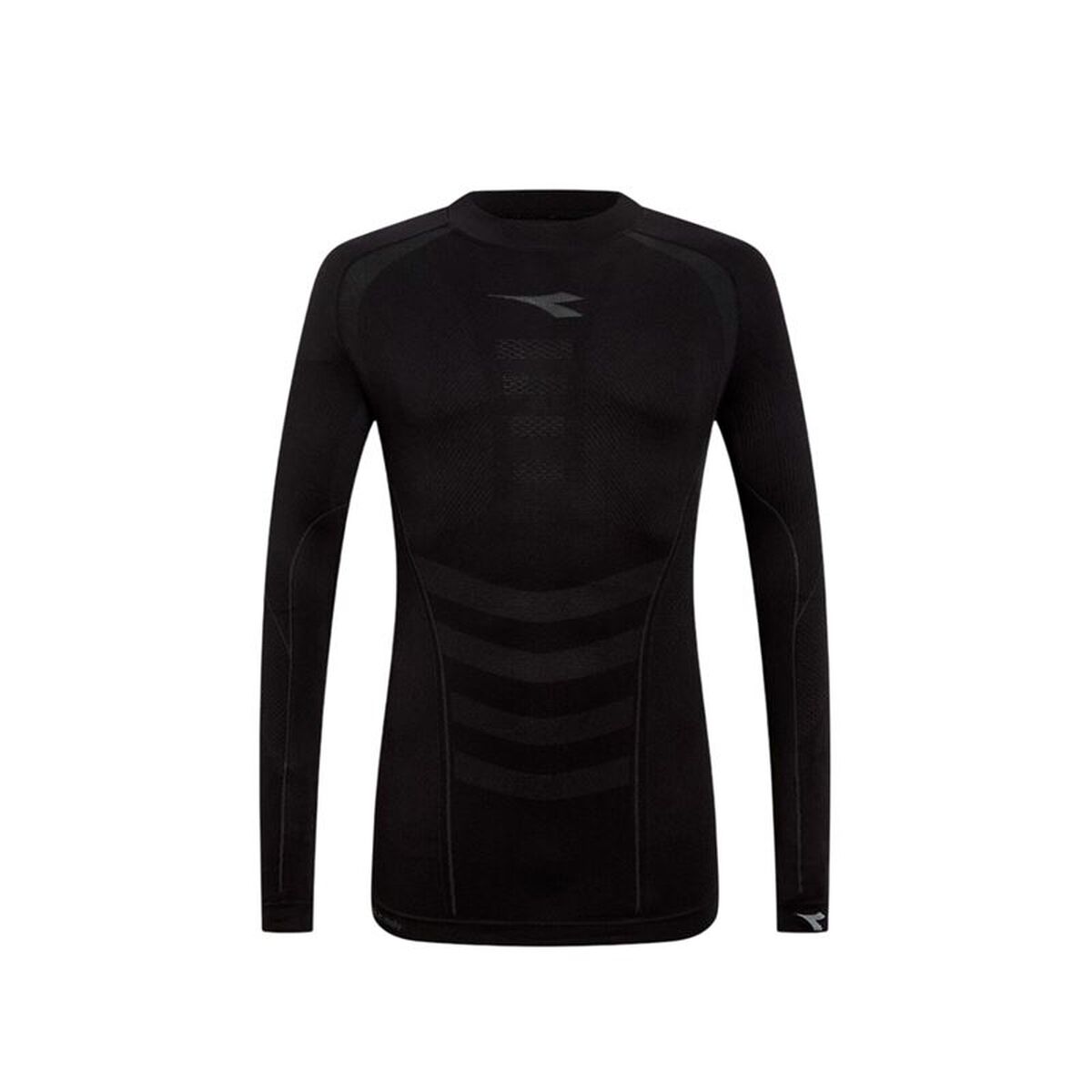 Men’s Long Sleeve T-Shirt Diadora Stratozero Black Men’s Long Sleeve T-Shirt Diadora Stratozero Black