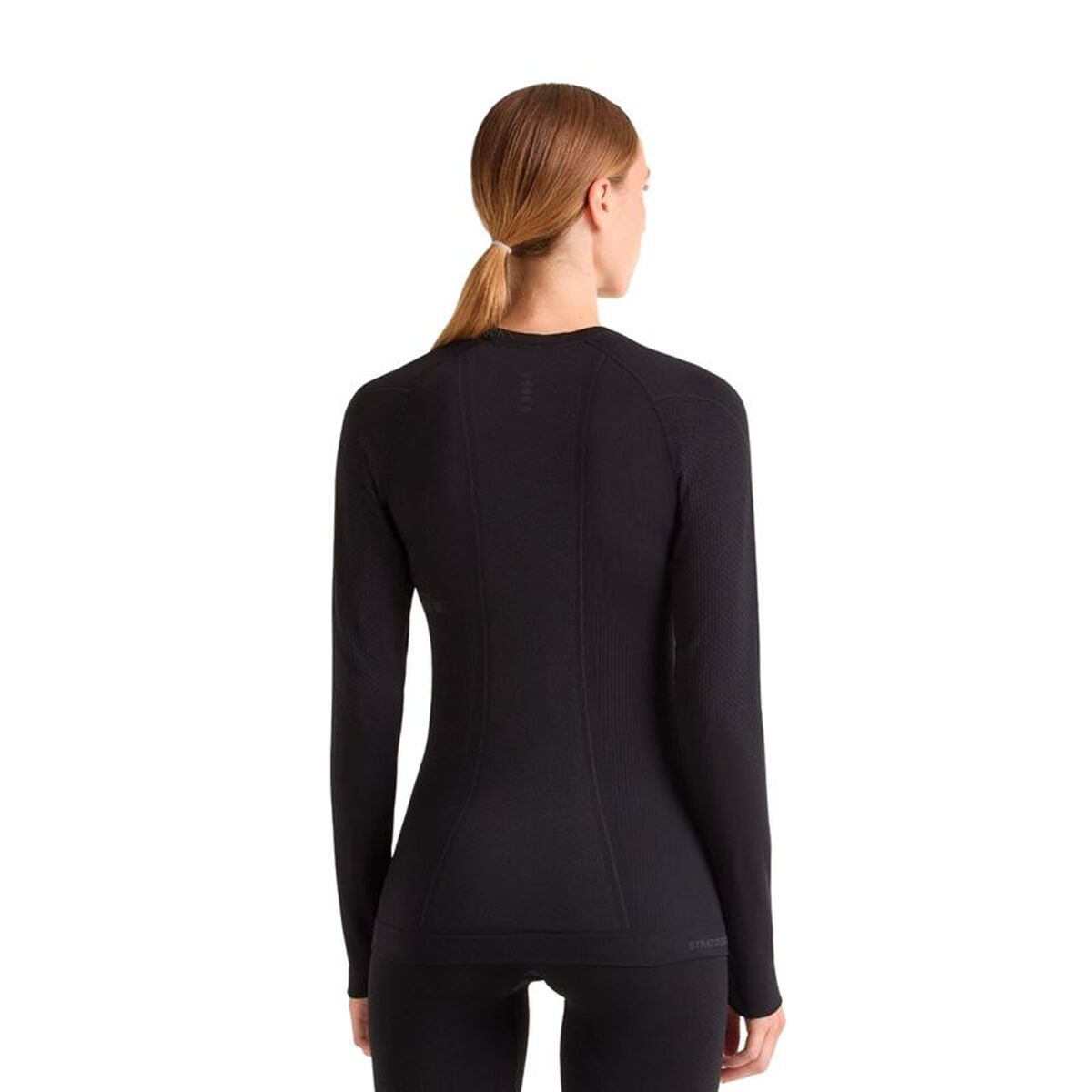 Women’s long sleeve T-shirt Diadora Stratozero Black Running