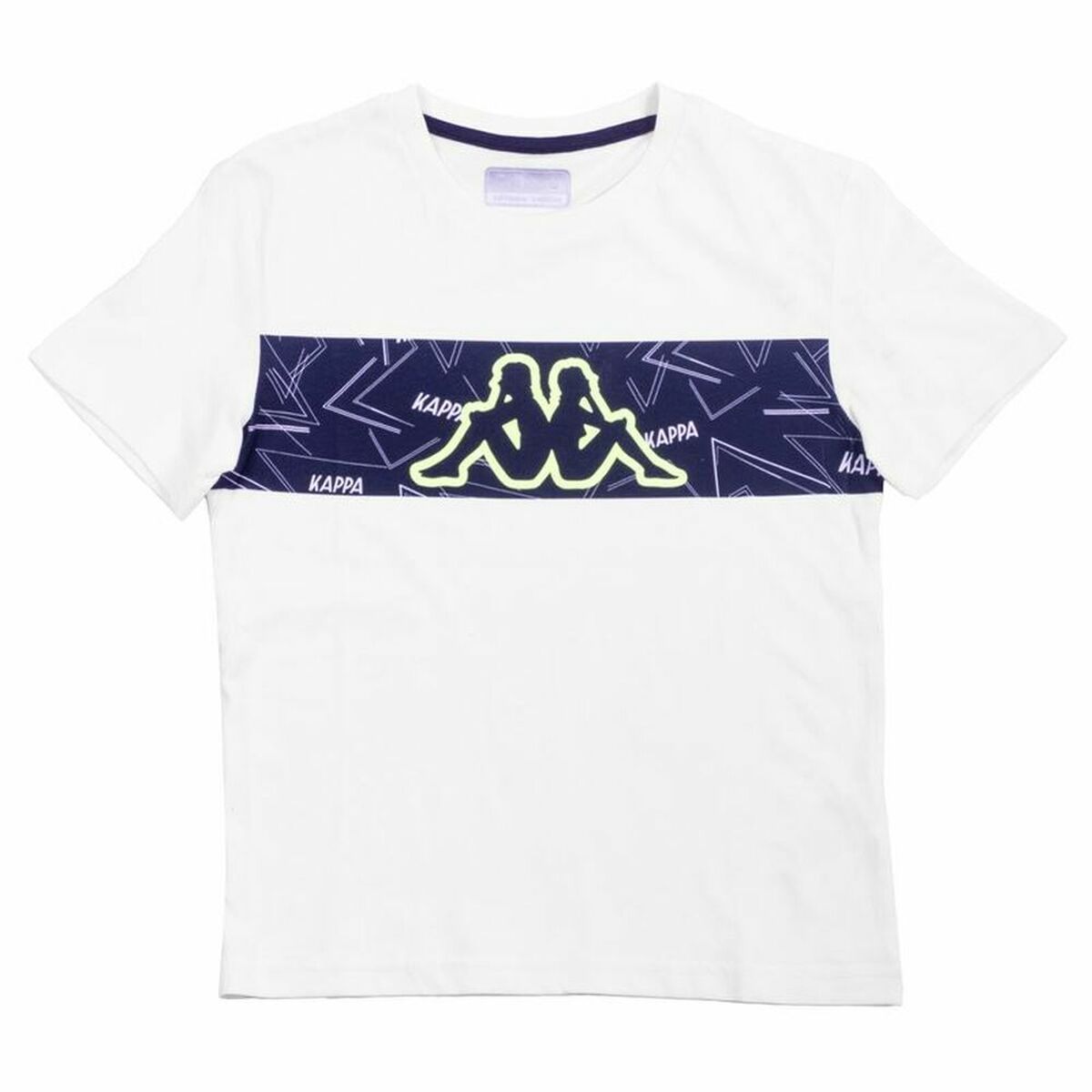 Child’s Short Sleeve T-Shirt Kappa Skoto K White