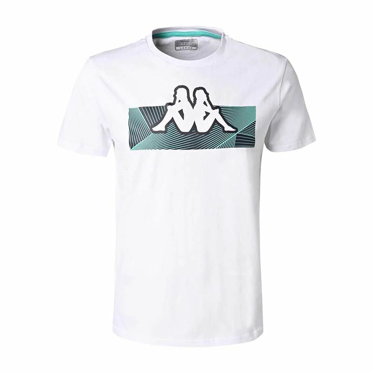 Child’s Short Sleeve T-Shirt Kappa Eryx White Child’s Short Sleeve T-Shirt Kappa Eryx White