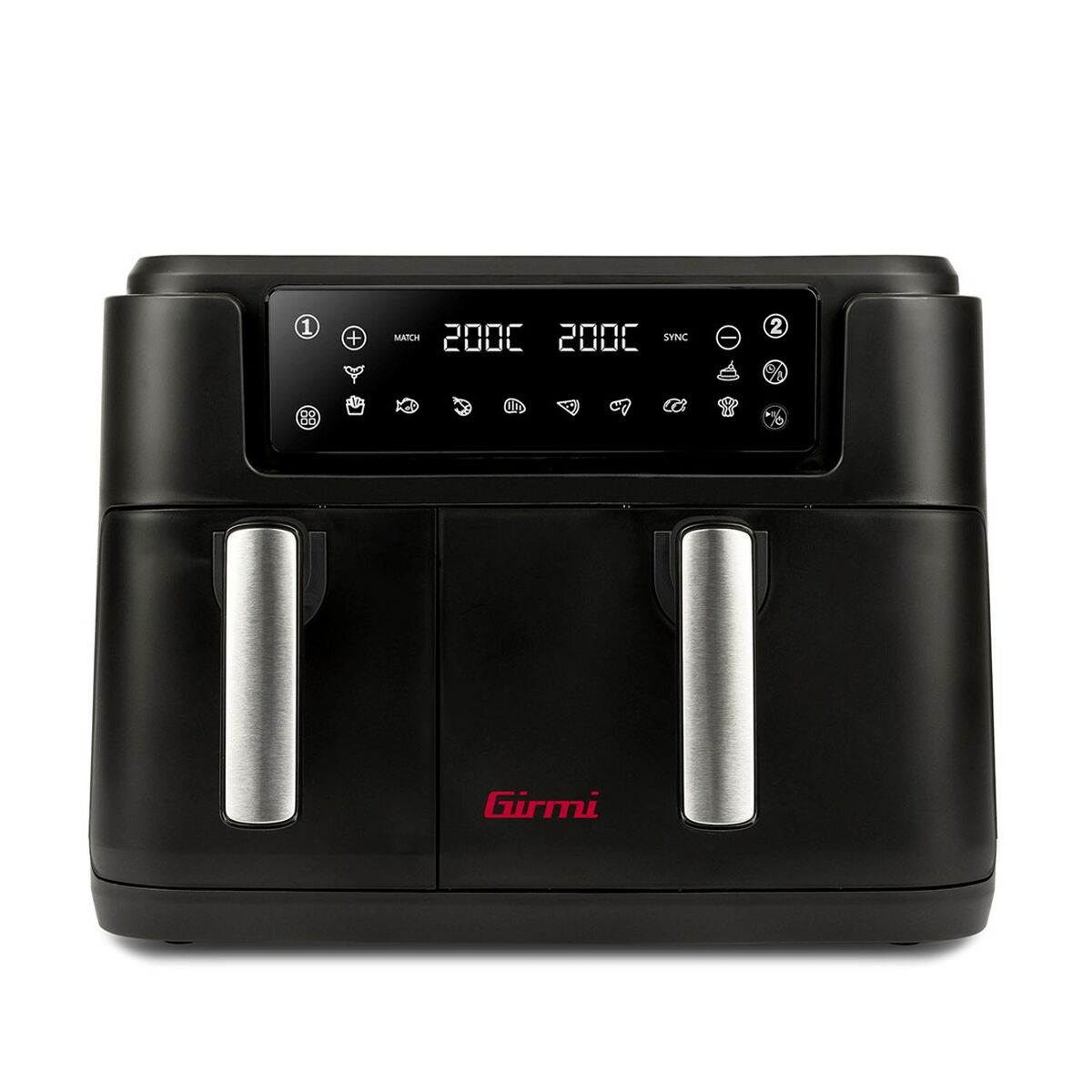 Air Fryer Girmi FG26 Black 2400 W