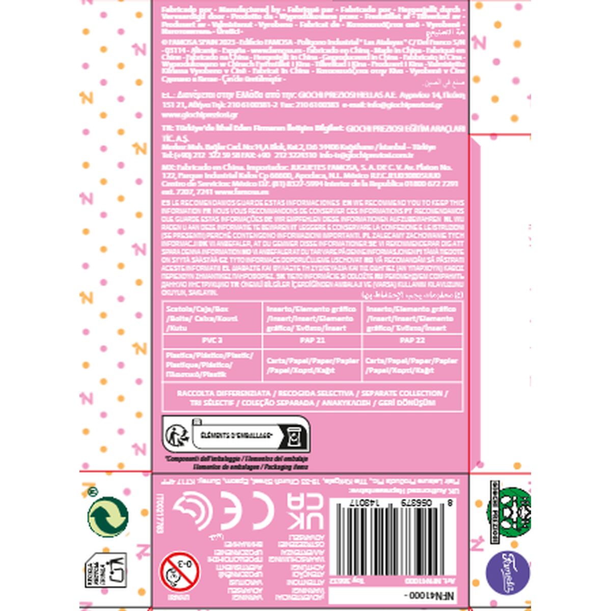 Diapers for Dolls Nenuco 3 Pieces