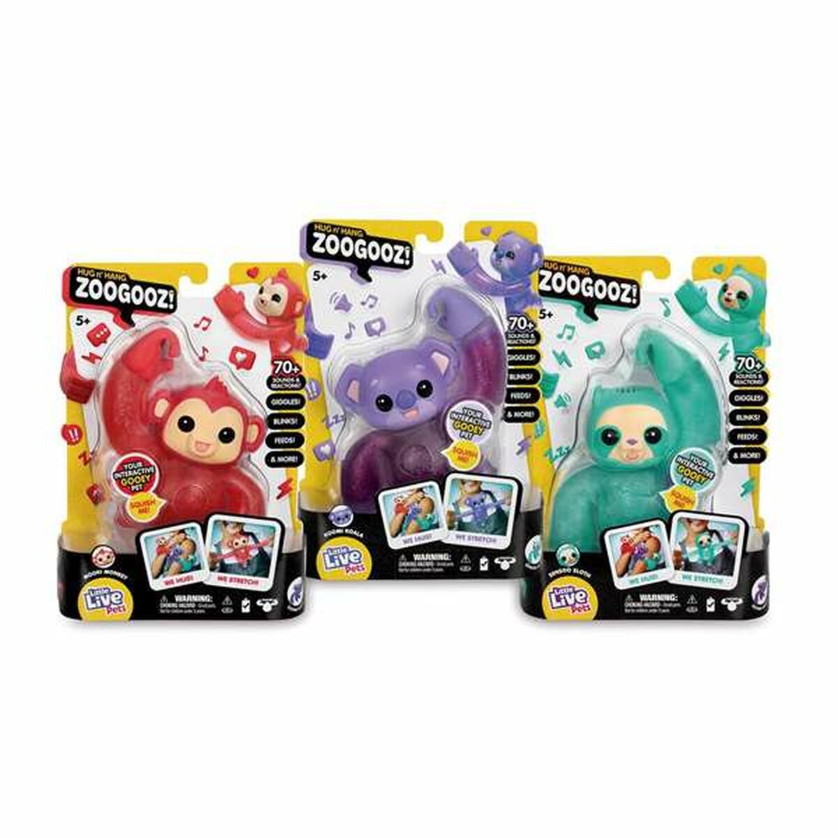 Interactive Pet Famosa Zoogooz Little Live Pets 17 cm Interactive Pet Famosa Zoogooz Little Live Pets 17 cm