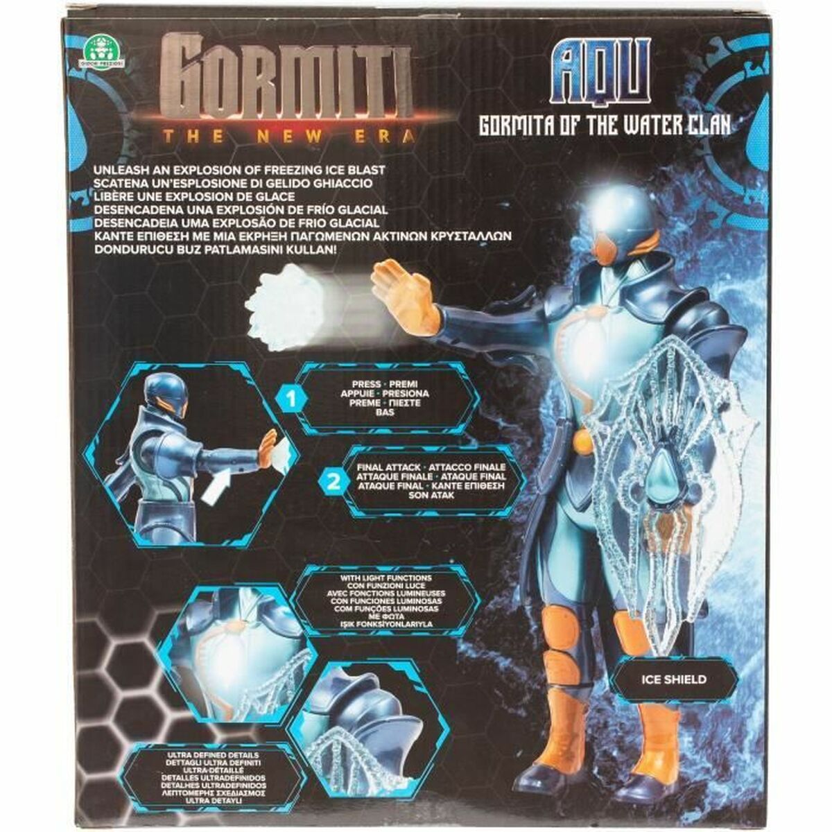 Jointed Figure Gormiti Aqu 27 cm