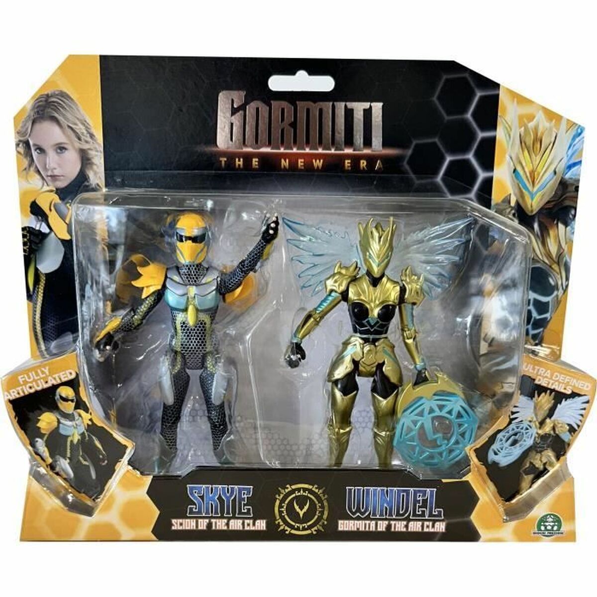 Playset Gormiti Scion and Gormiti associated Air – Skye and Windel 15 cm