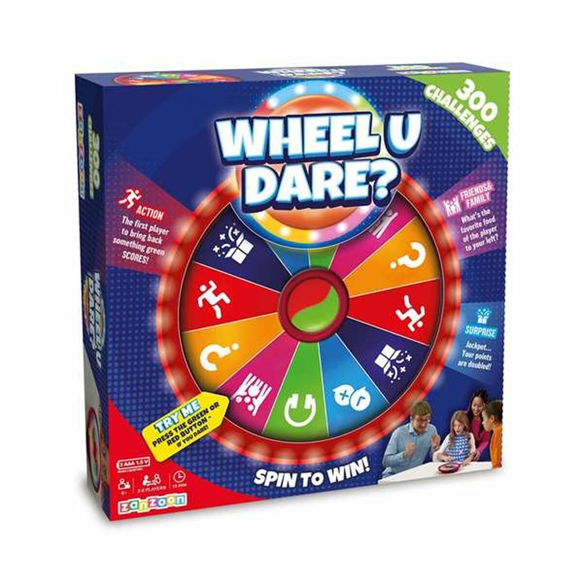 Educational Game Famosa Wheel u dare? Educational Game Famosa Wheel u dare?