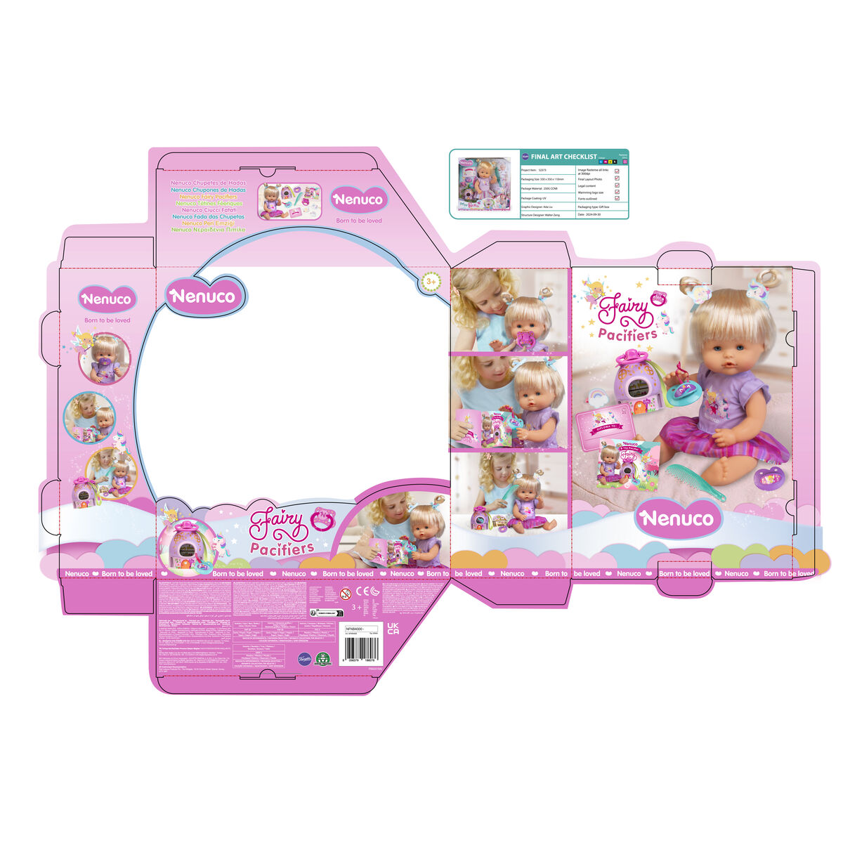 Baby Doll Nenuco Fairy 35 cm