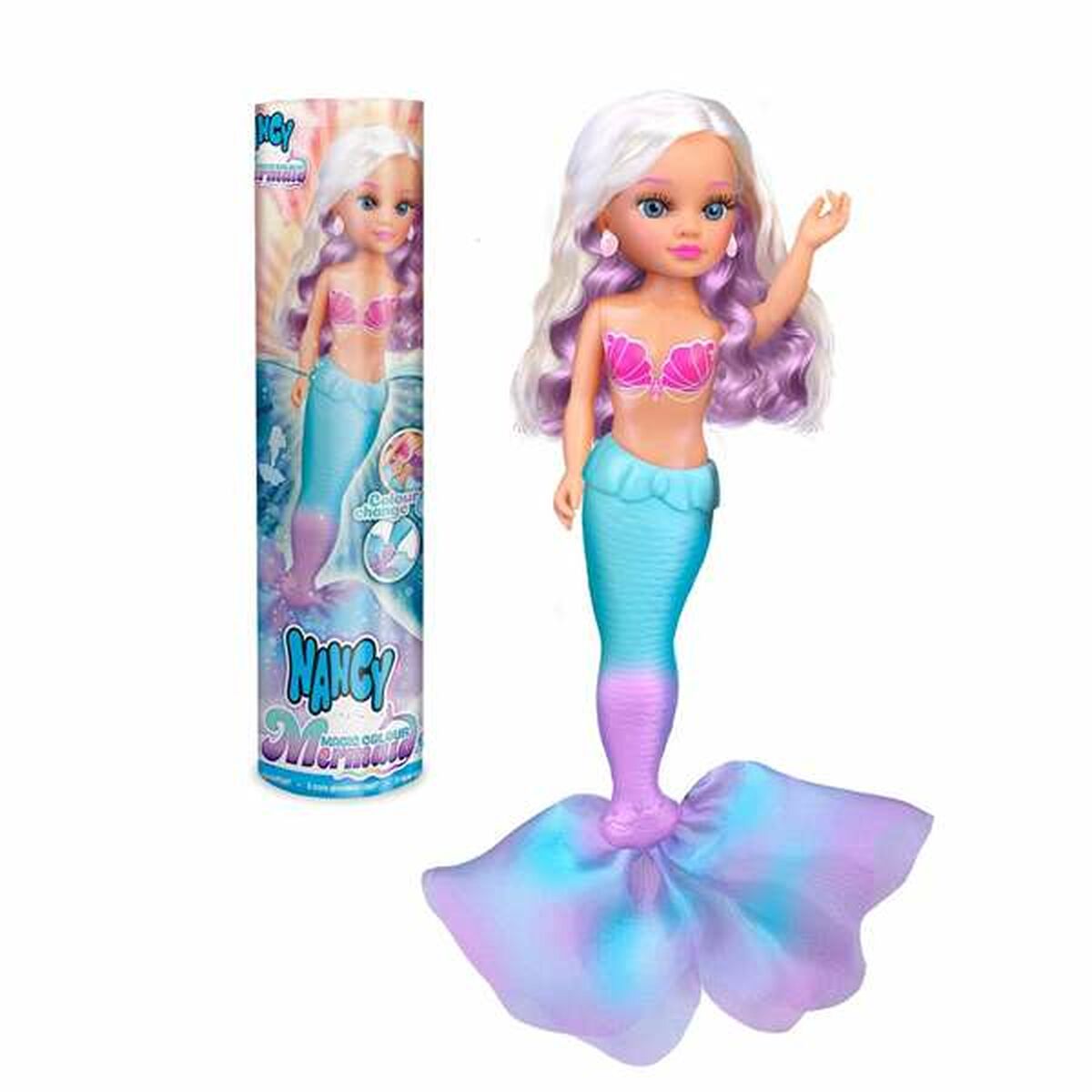 Doll Nancy Magic Colour Mermaid