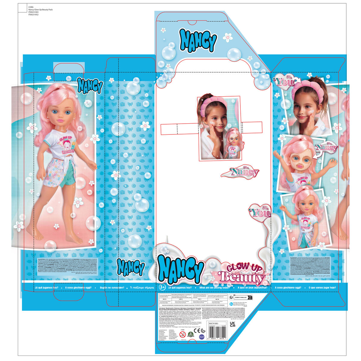 Doll Nancy  Glow Up Beauty 42 cm