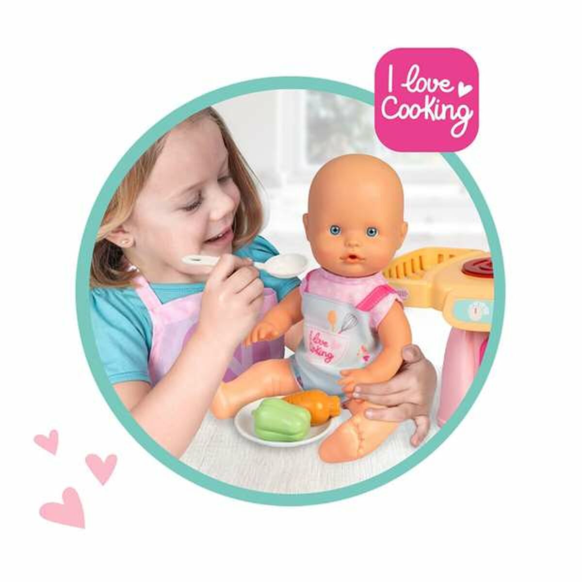 Baby doll Famosa Magic Cooking 30 cm