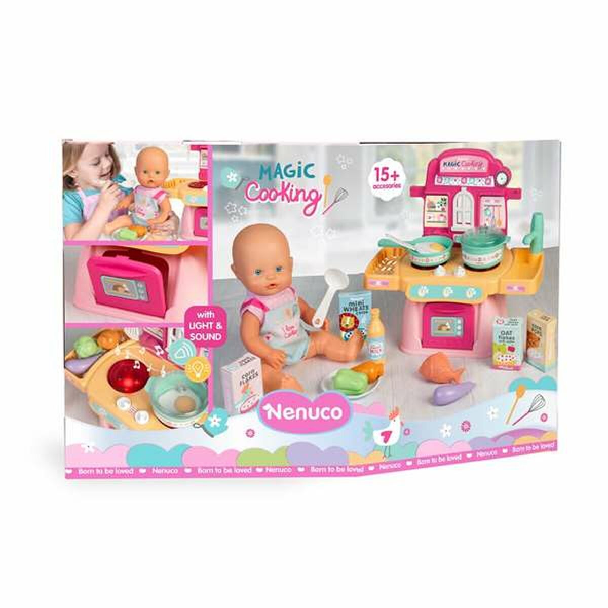Baby doll Famosa Magic Cooking 30 cm