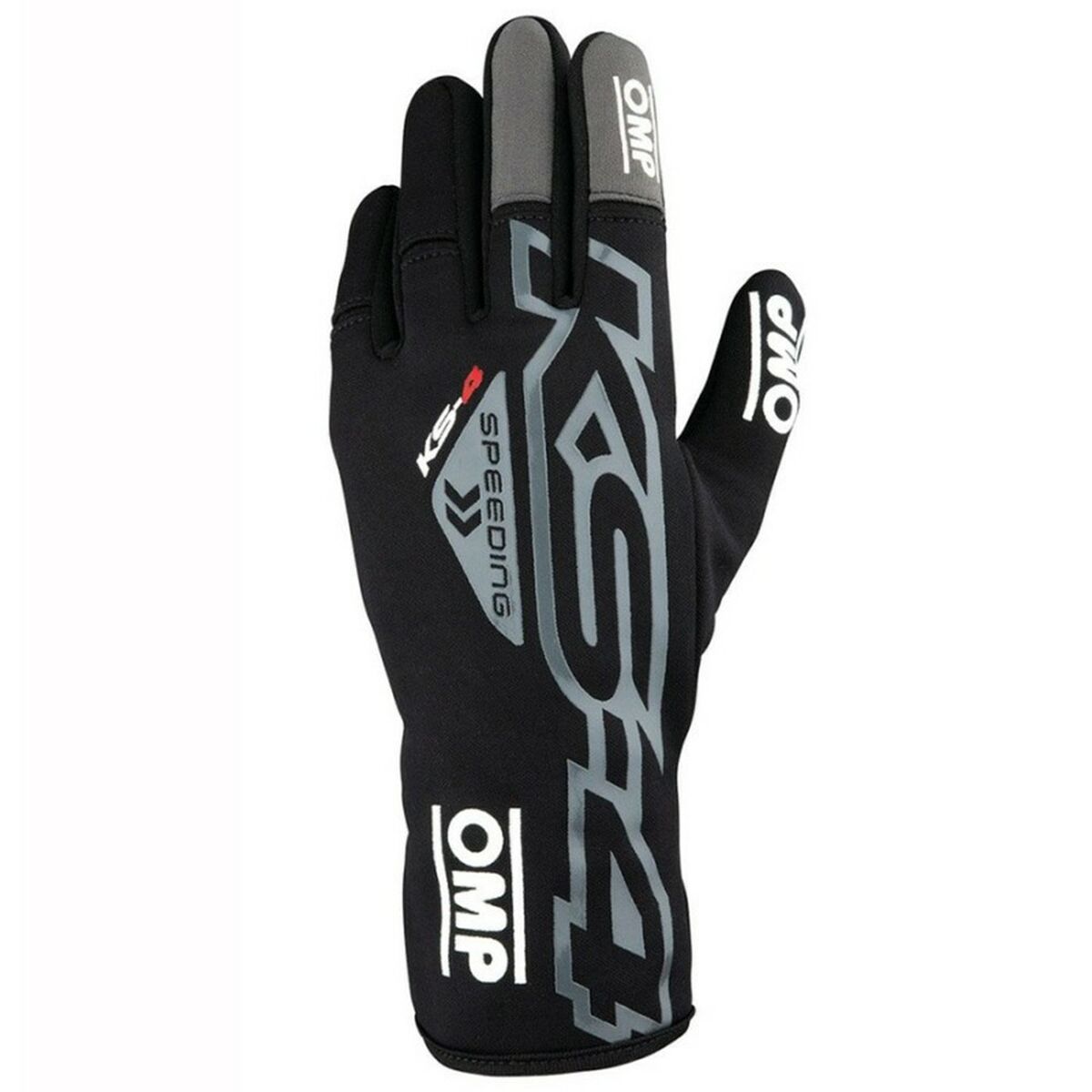 Karting Gloves OMP KS-4 Black