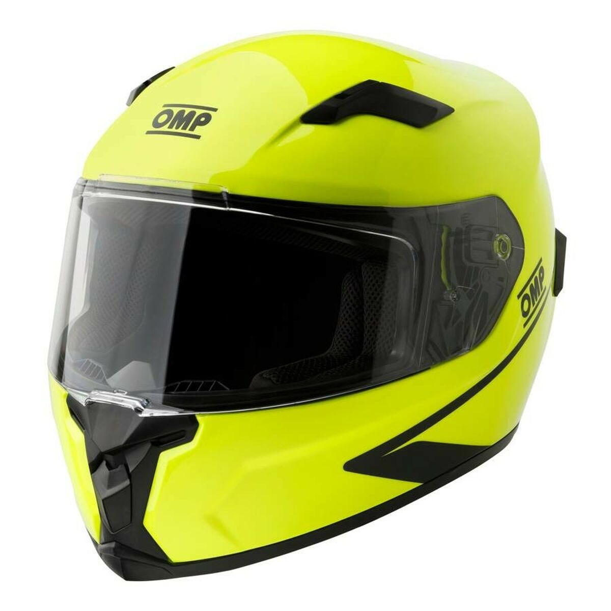 Full Face Helmet OMP CIRCUIT EVO2 Yellow Fluorescent M Full Face Helmet OMP CIRCUIT EVO2 Yellow Fluorescent M