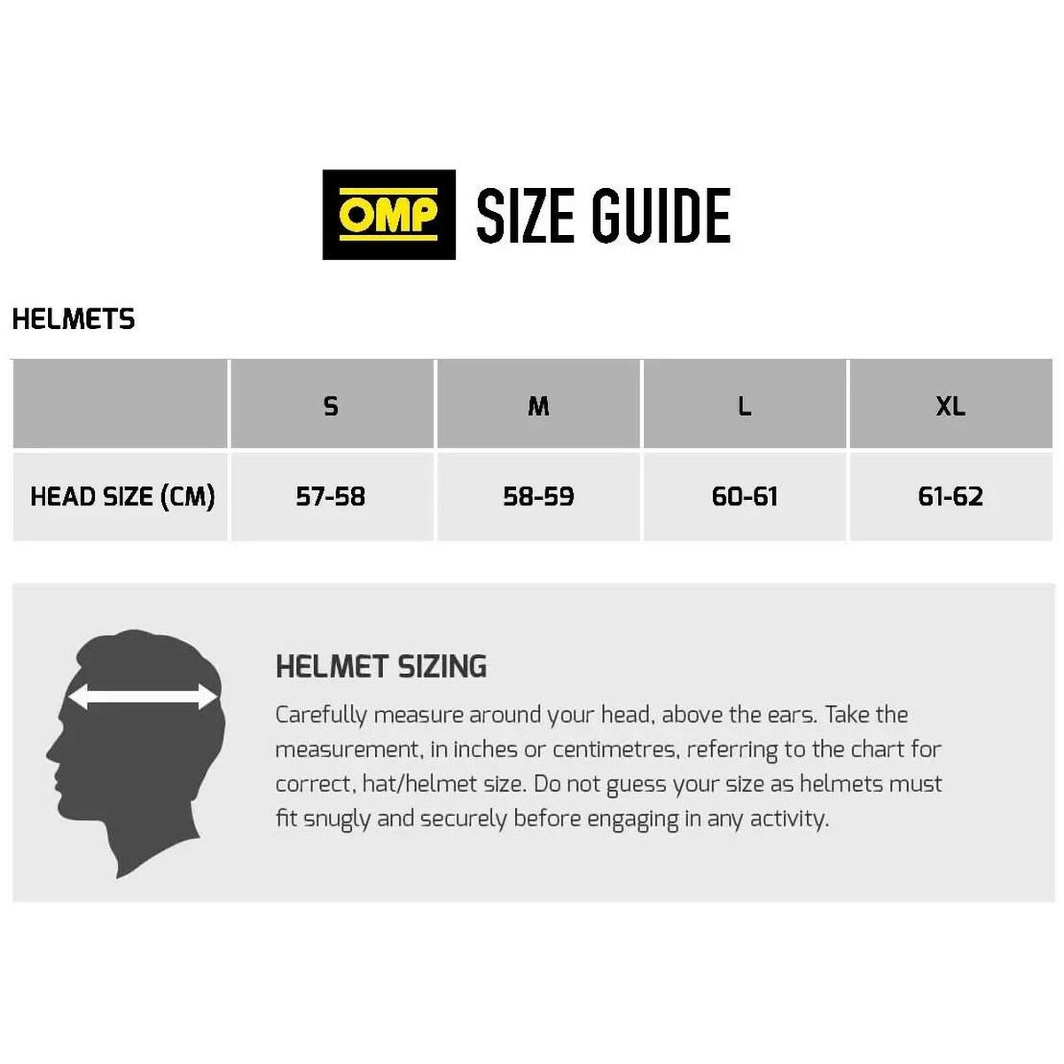 Helmet OMP OMPSC0-0801-B01-020-S S
