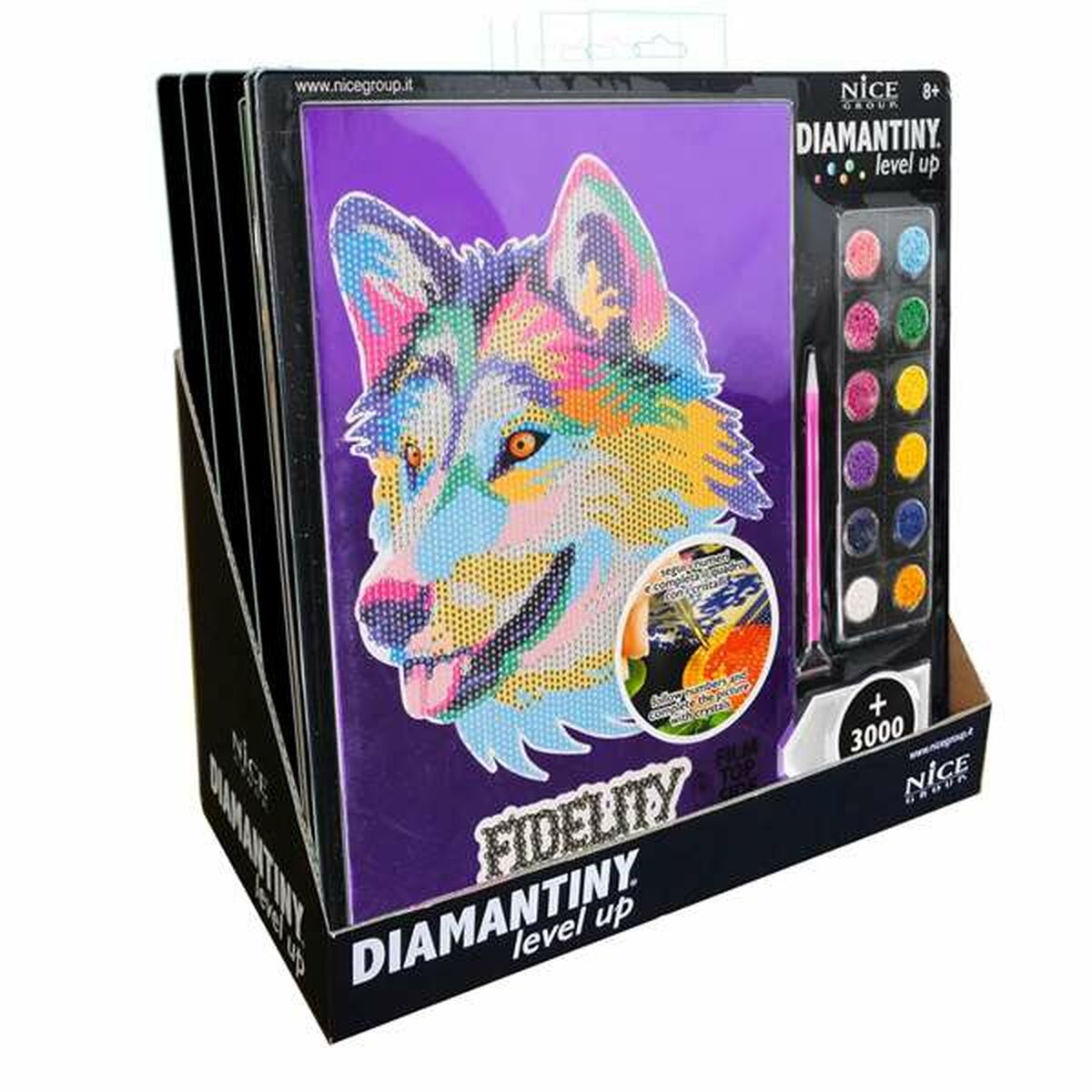 Educational Game Crystal Art Diamantiny Surtido 3 32 x 32 x 2,4 cm Educational Game Crystal Art Diamantiny Surtido 3 32 x 32 x 2,4 cm