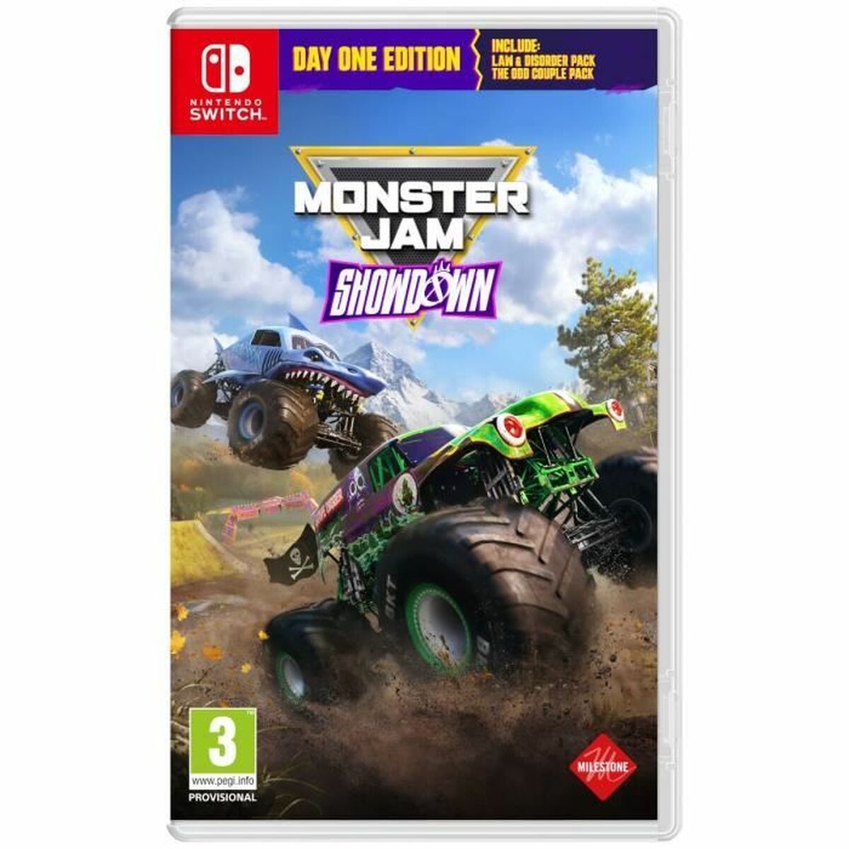 Video game for Switch Milestone Monster Jam Showdown – Day One Edition