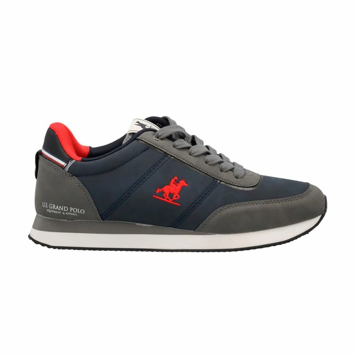 Casual Trainers U.S. Grand Polo Rennes Essential Nbk Blue Grey Casual Trainers U.S. Grand Polo Rennes Essential Nbk Blue Grey