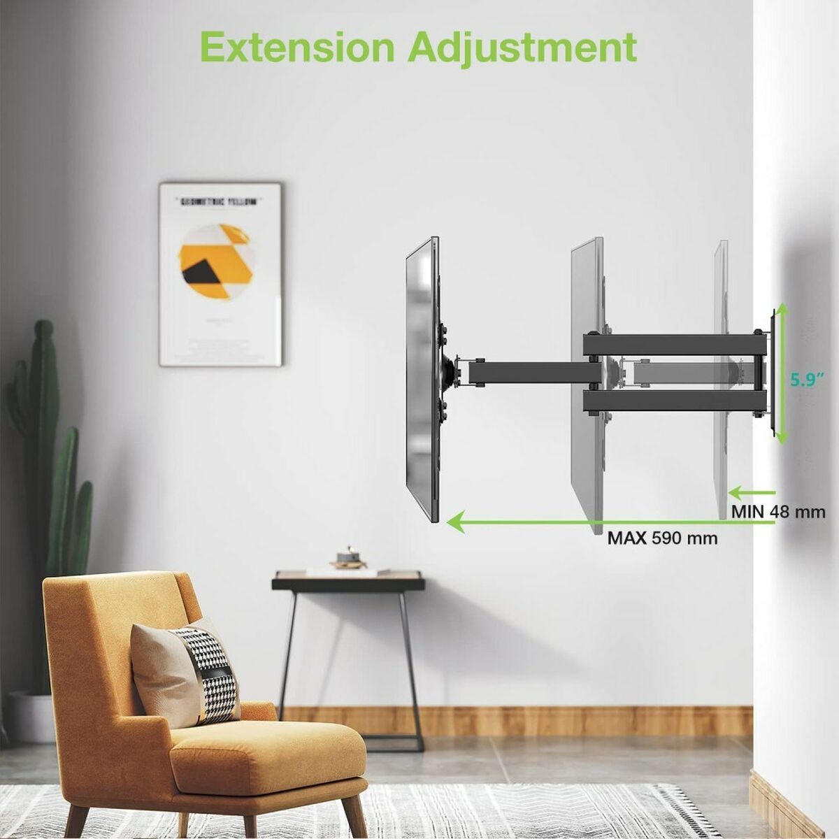 Wall Bracket Techly ICA-PLB 136M 55″ 23″